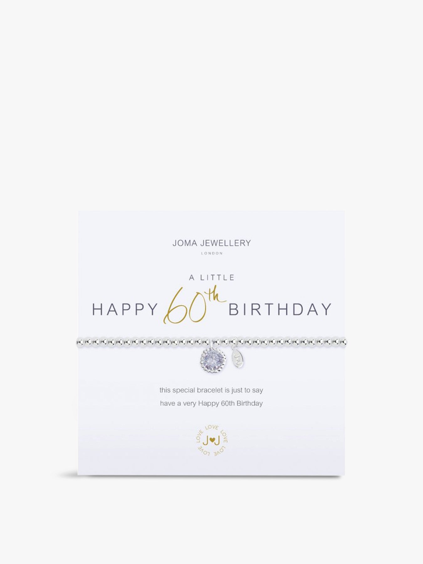 A Little 60th Birthday Bracelet