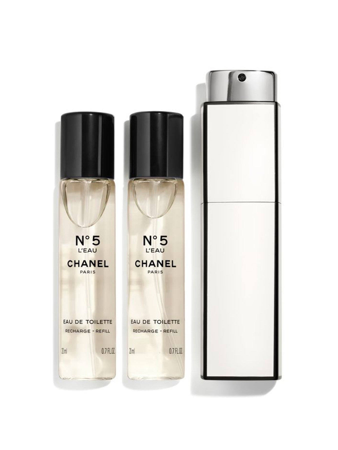N°5 LEAU Eau De Toilette Twist and Spray 3x20ml