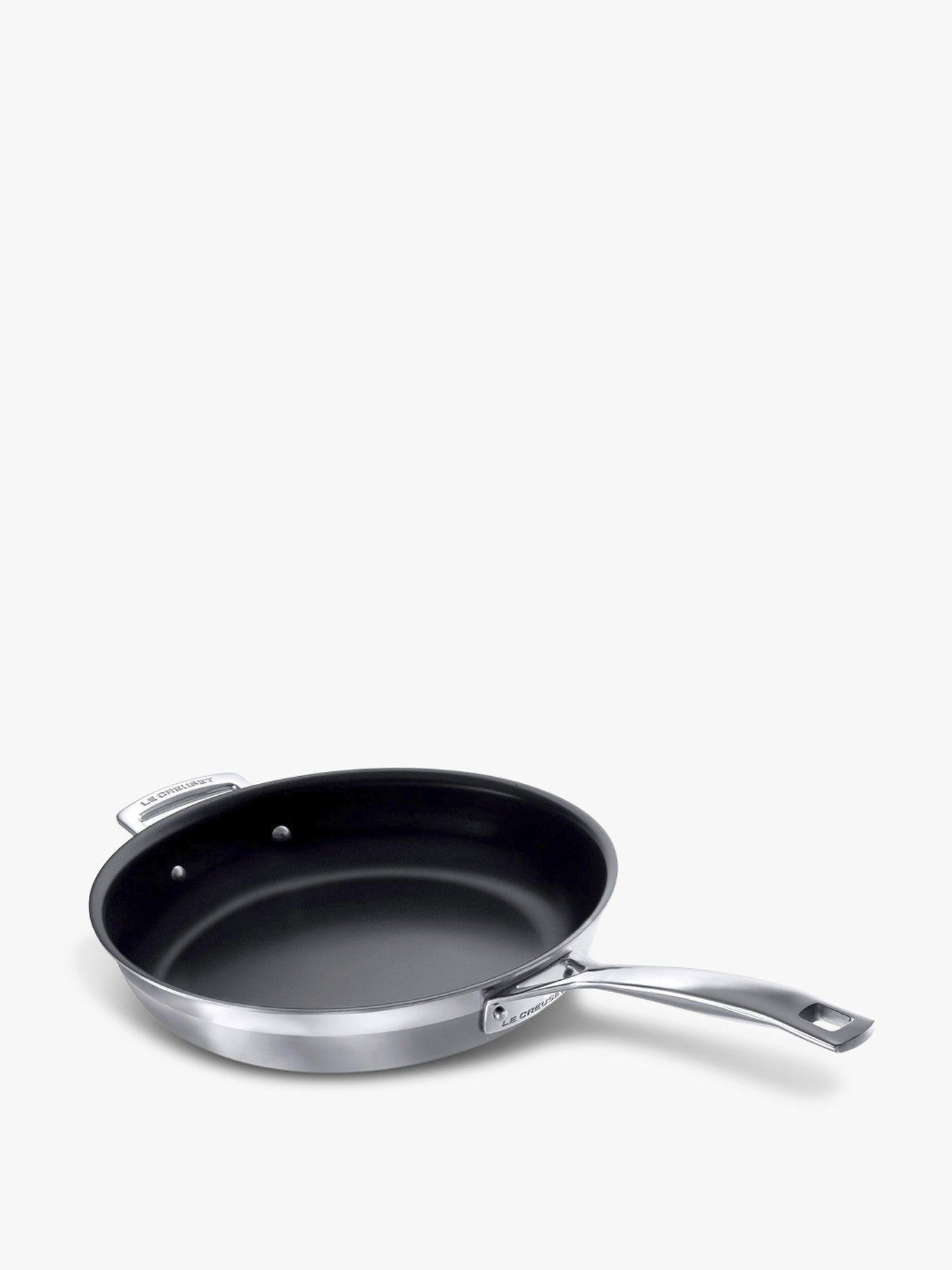 3-Ply Stainless Steel Non-Stick Frying Pan with Helper Handle 28cm