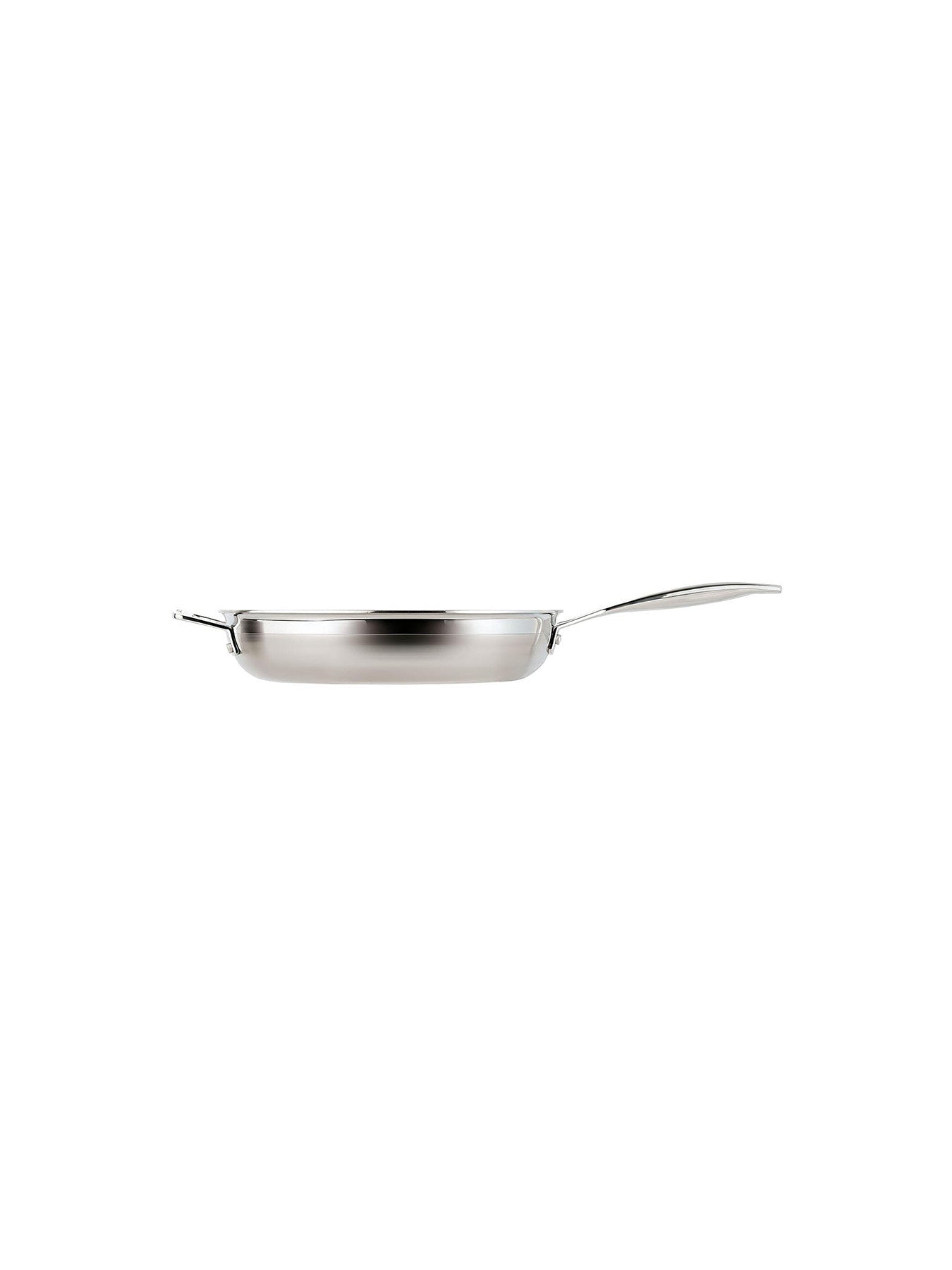 3-Ply Stainless Steel Non-Stick Frying Pan with Helper Handle 28cm
