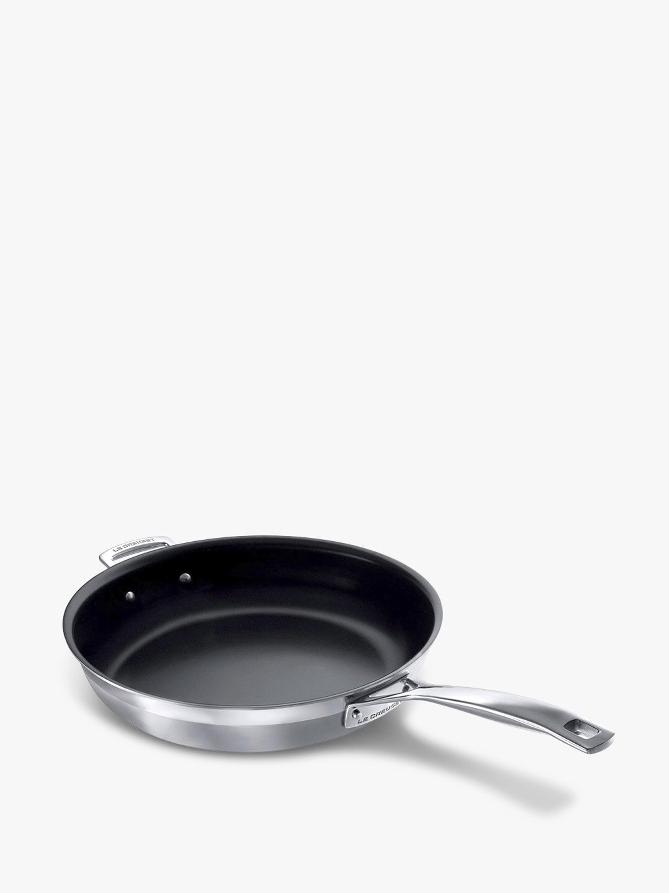 3-Ply Stainless Steel Non-Stick Frying Pan with Helper Handle 30 cm