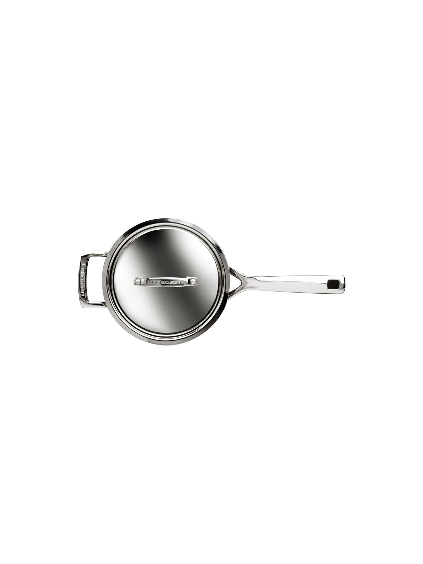 3-Ply Stainless Steel Saucepan with Lid Helper Handle 16cm