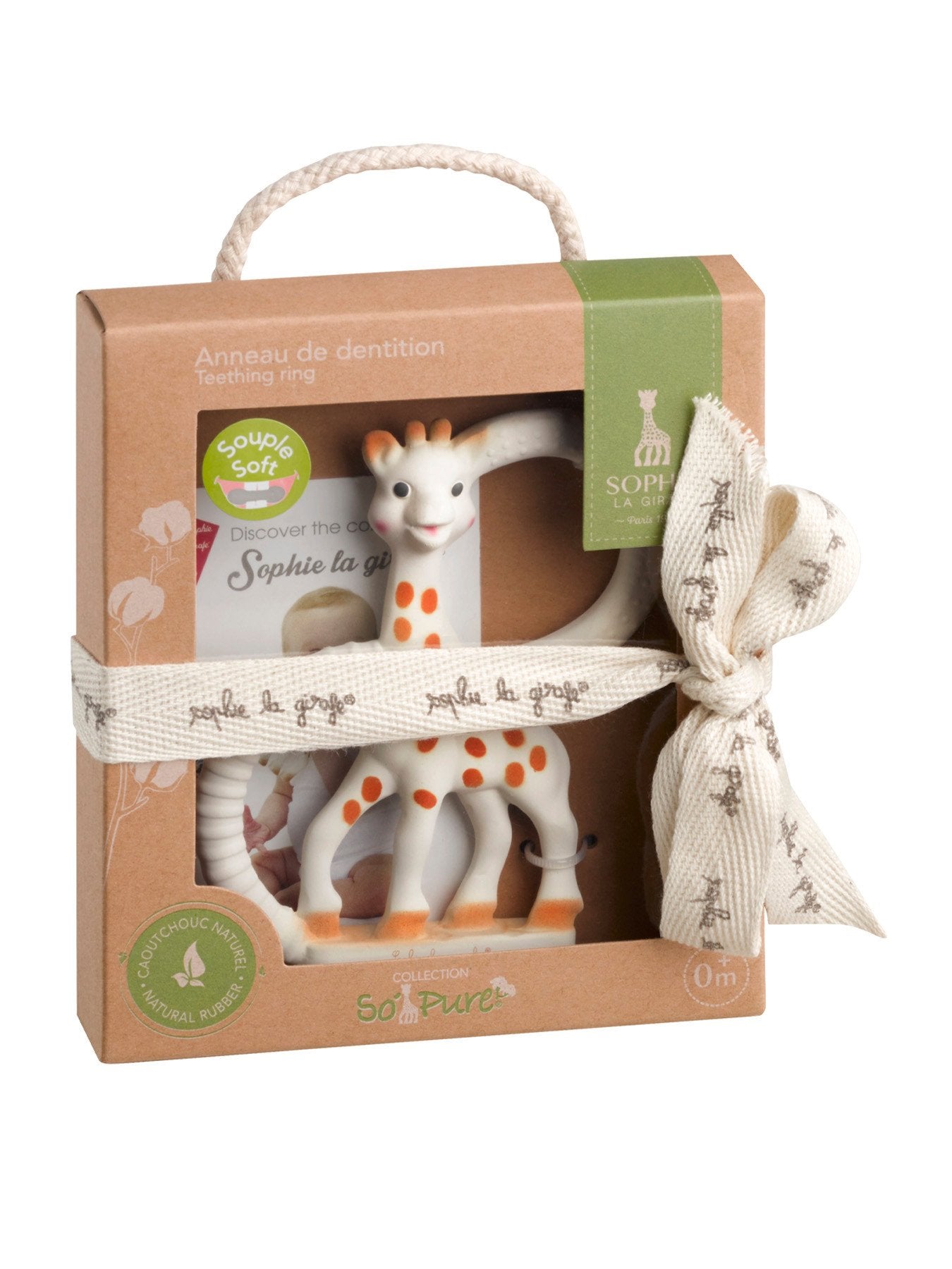 Sophie la Girafe® - SoPure Natural Rubber Teething Ring