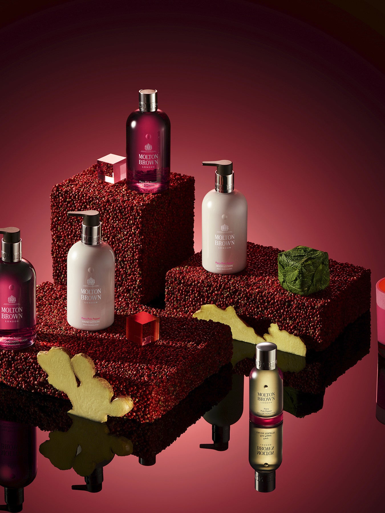 Fiery Pink Pepper Bath Shower Gel