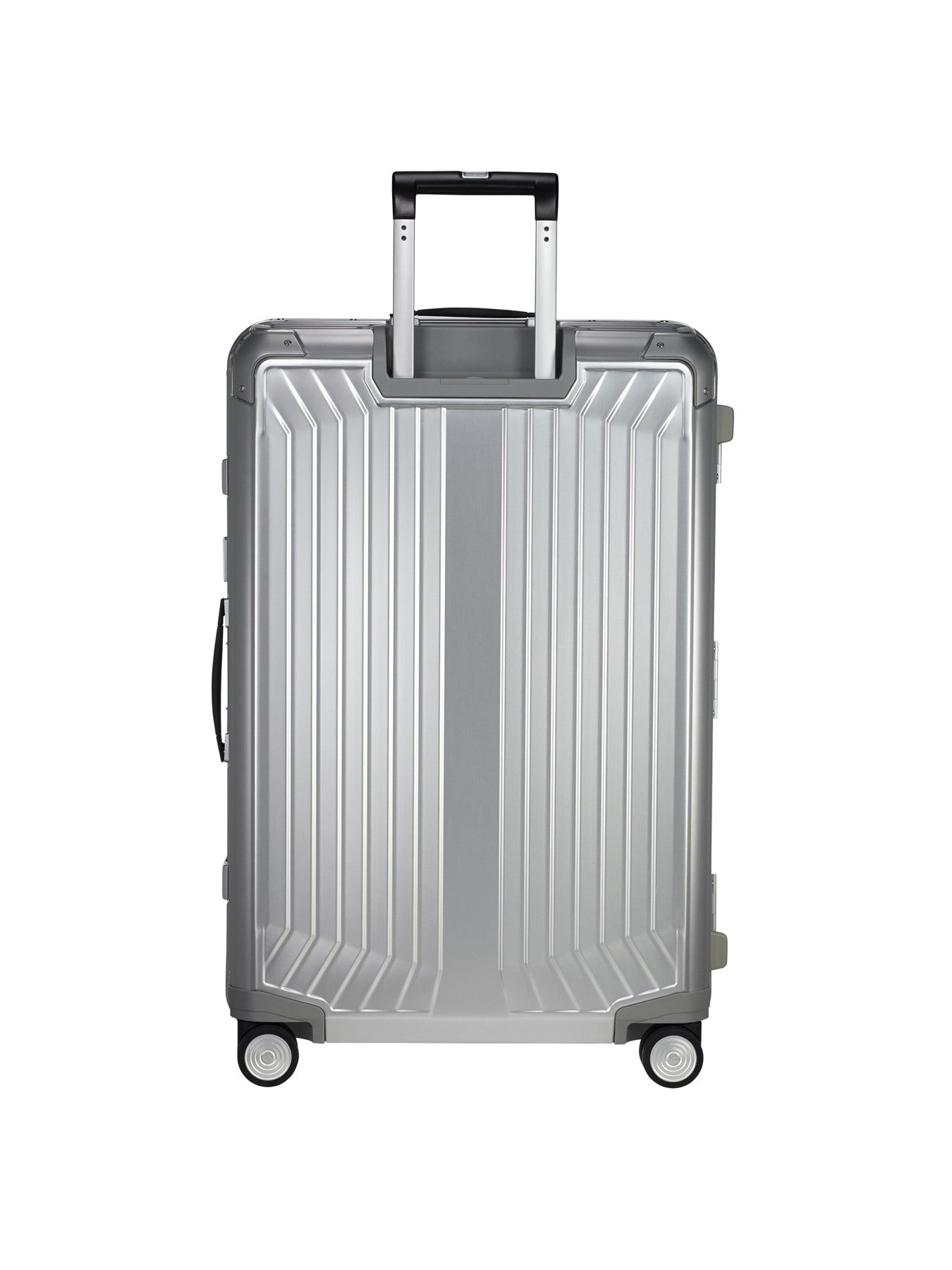 Samsonite Lite-Box Aluminium Spinner 4 Wheel 76cm Silver Suitcase