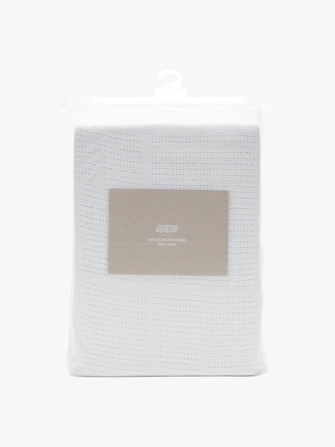 Cellular Cot Bed Blanket Large