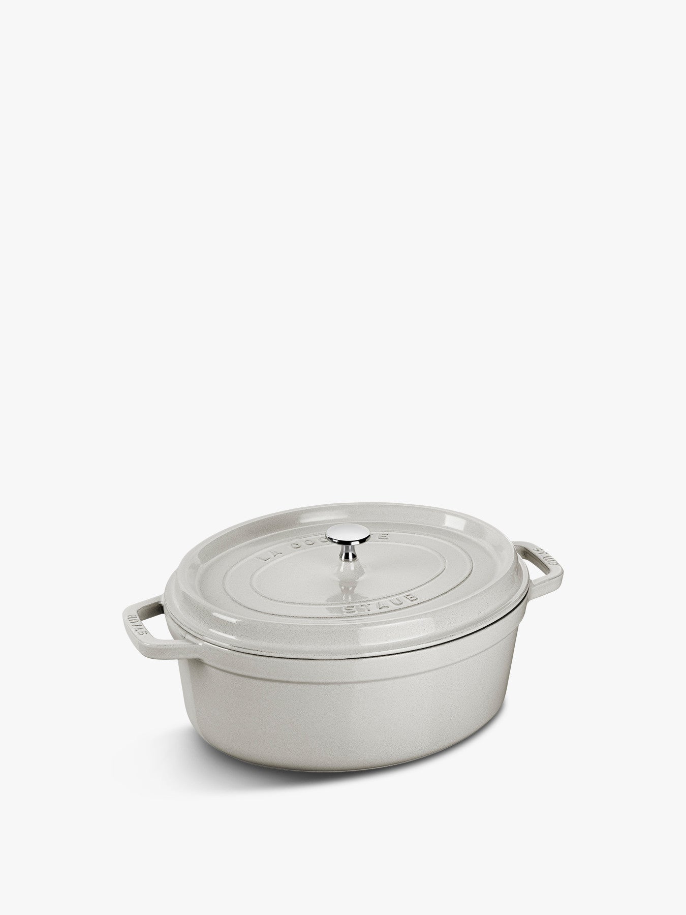 Oval Cocotte White Truffle 29cm
