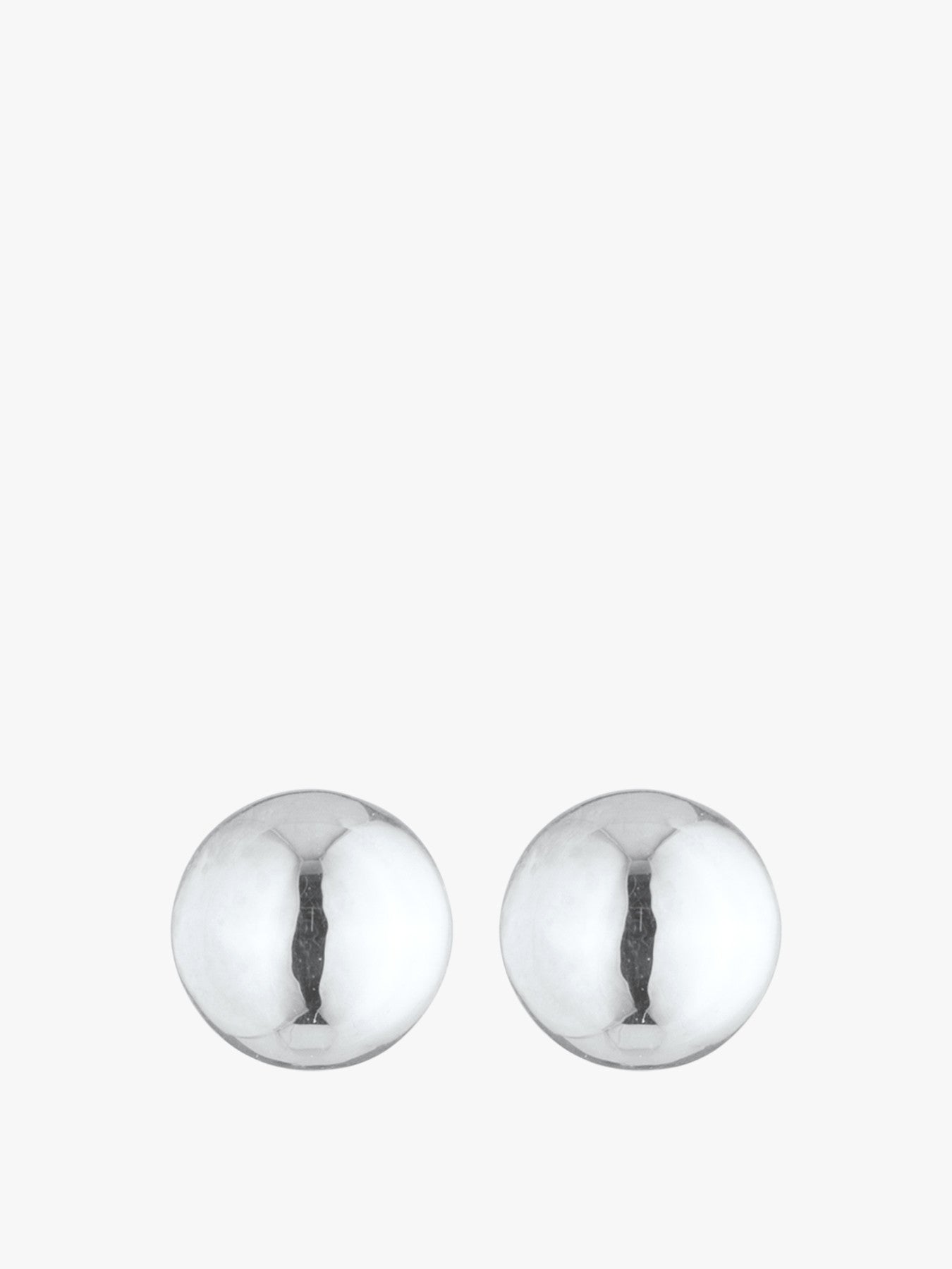 Silver Tone Stud Earrings