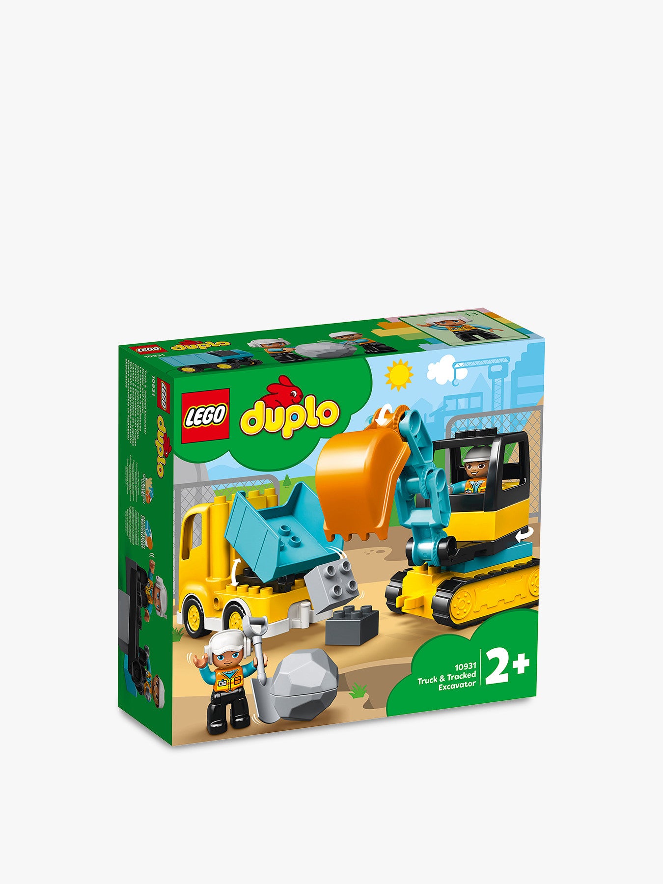 DUPLO Truck Tracked Excavator Toy 10931