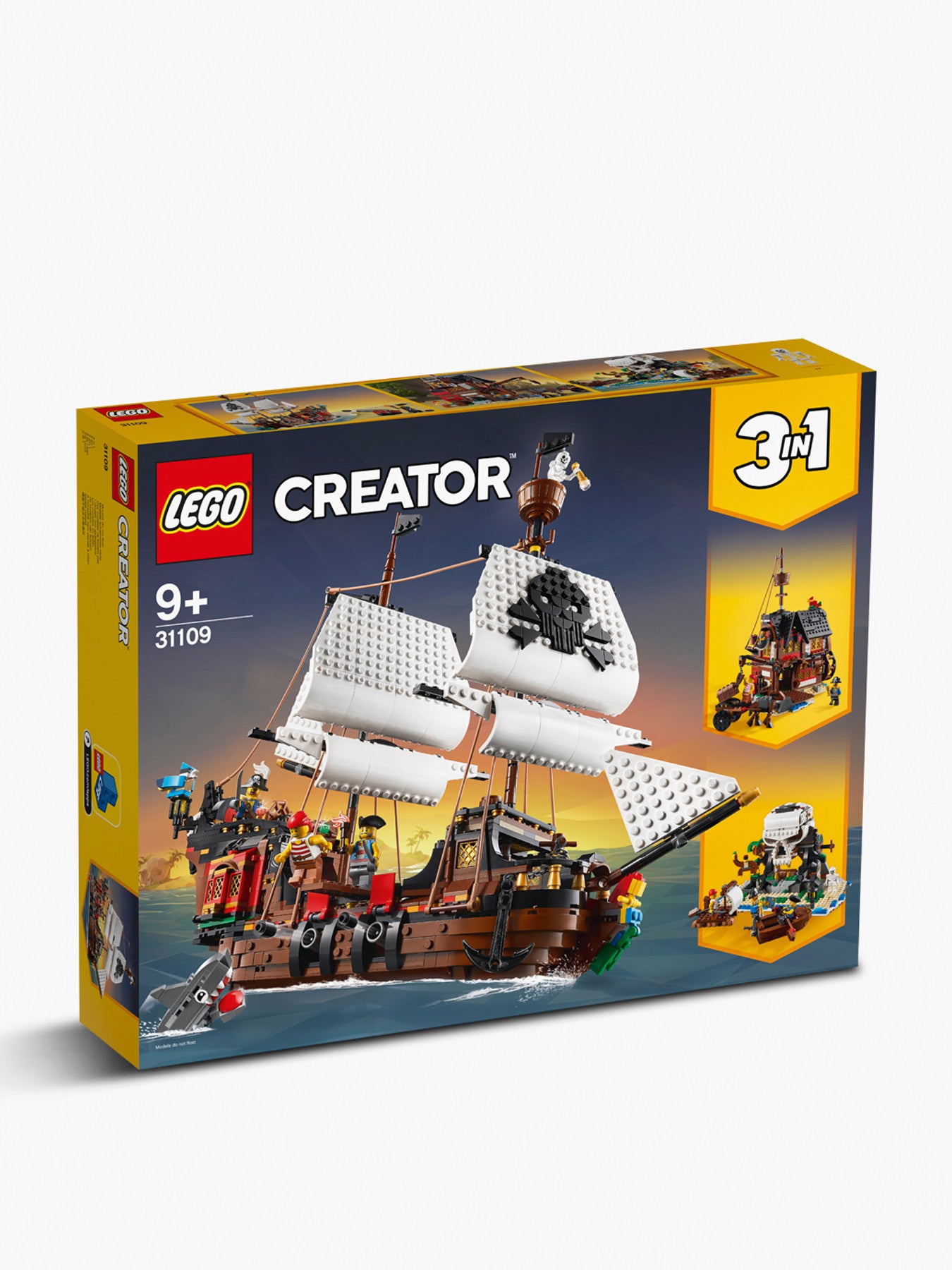 Creator 3in1 Pirate Ship Building Set 31109
