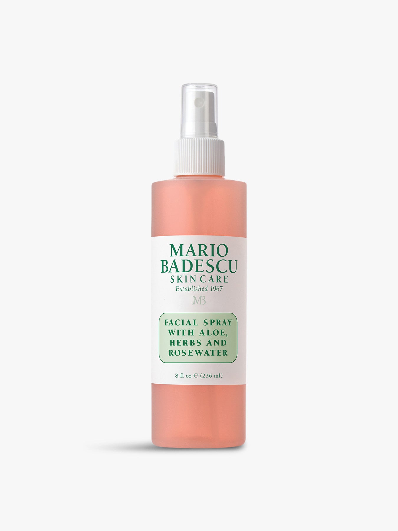 Facial Spray with Aloe Herbs and Rose 236ml