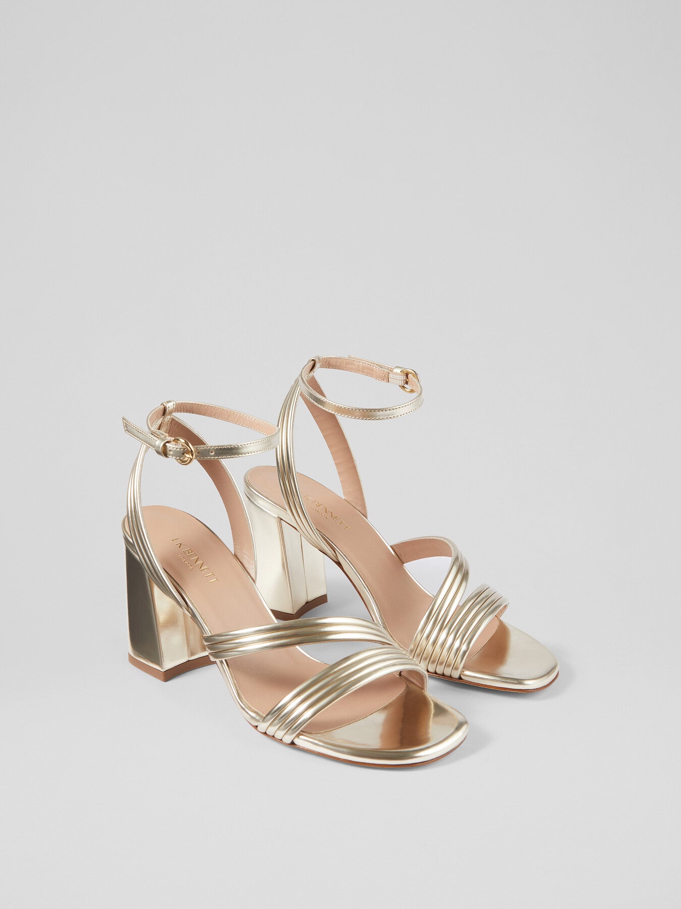 Edita Strap Block Heel