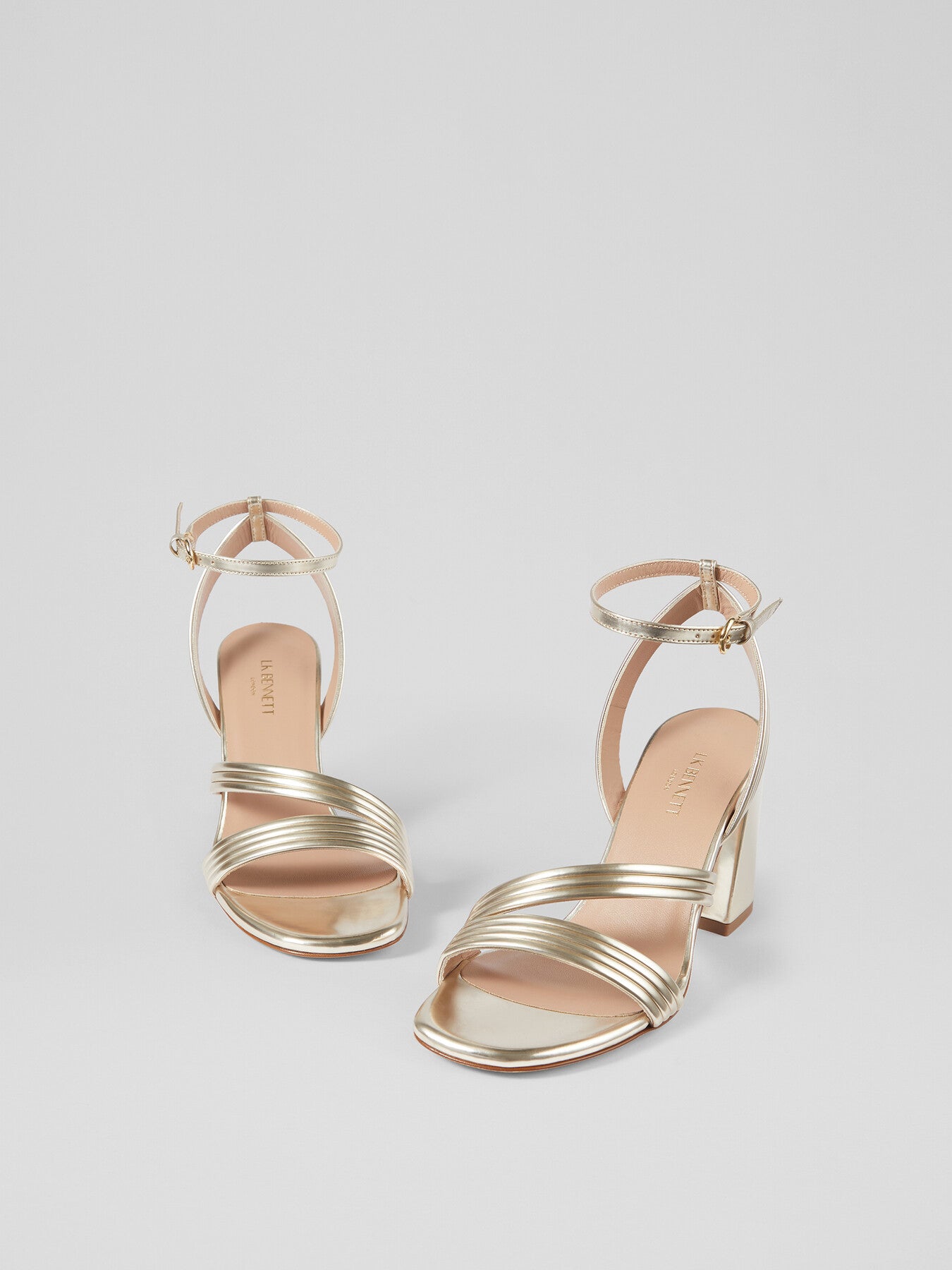 Edita Strap Block Heel