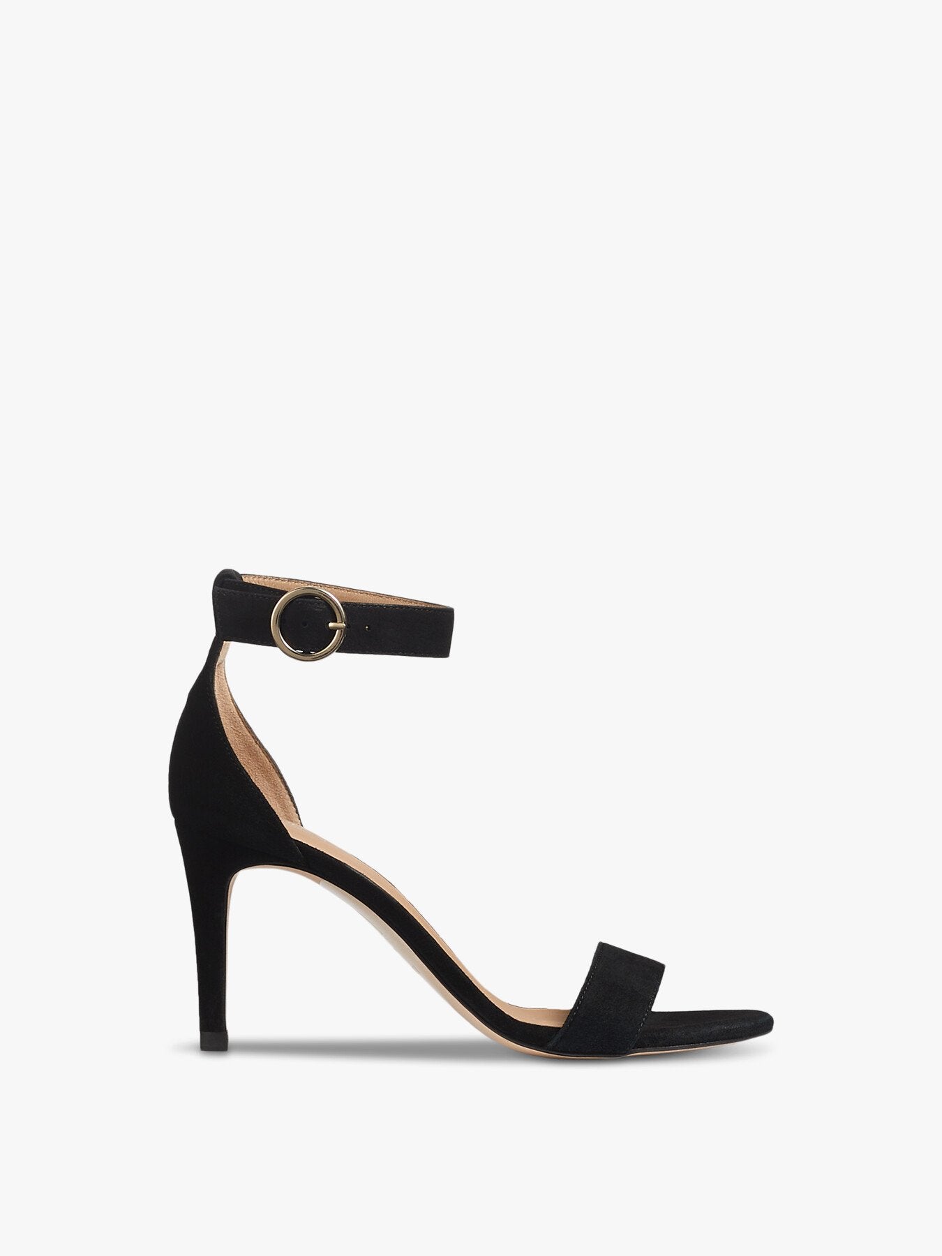 Ivy Suede Single Strap Sandals