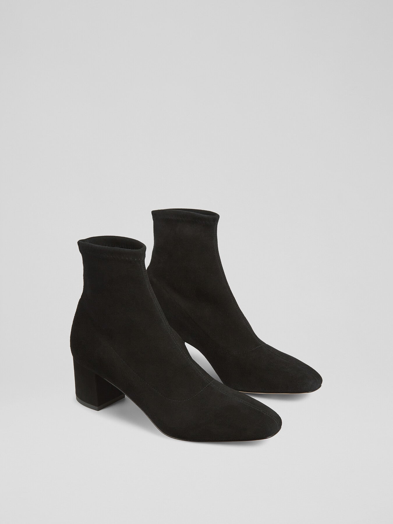 Grove Low Block Stretch Ankle Boots