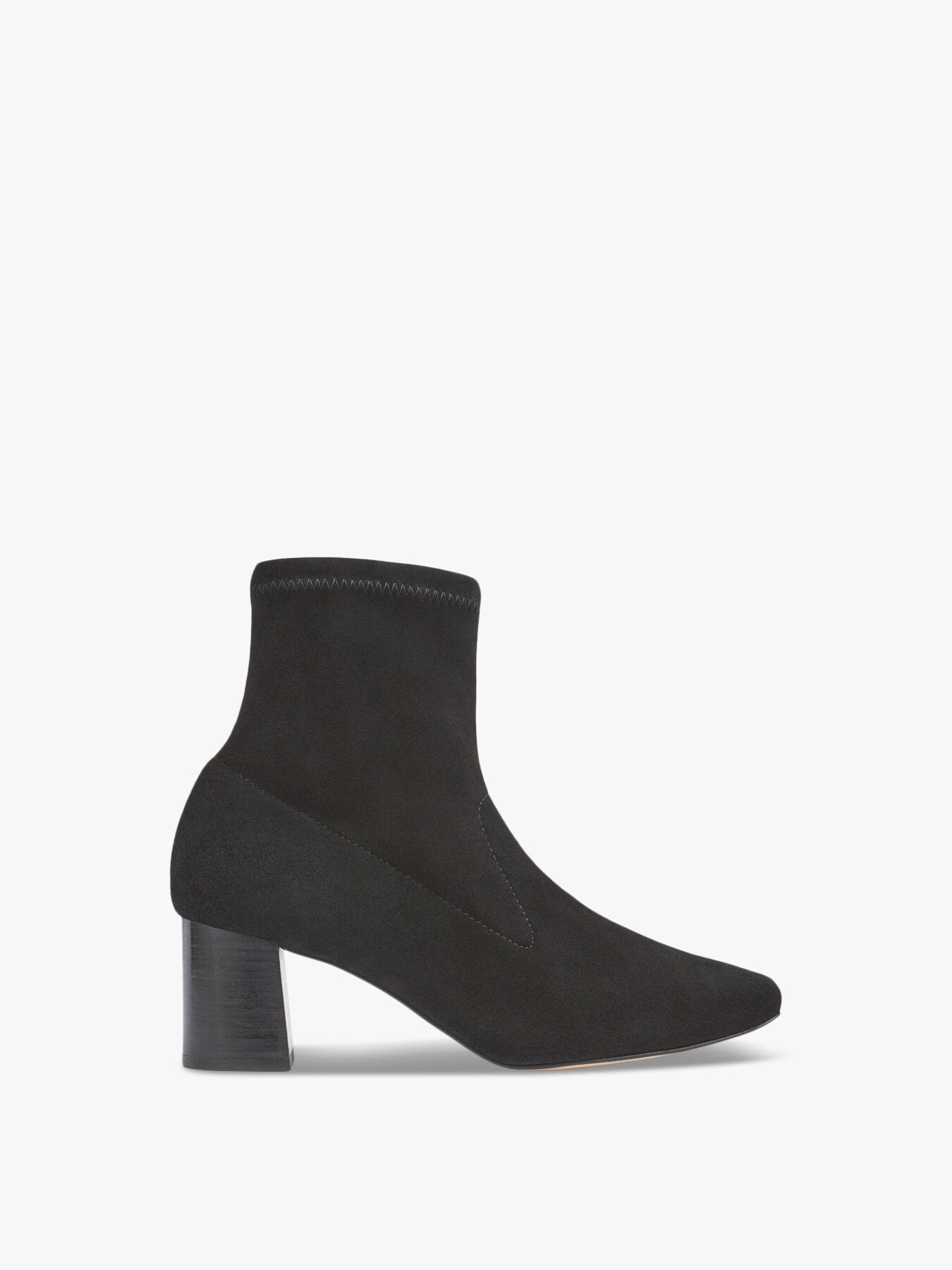 Amira Stretch Suede Ankle Boots