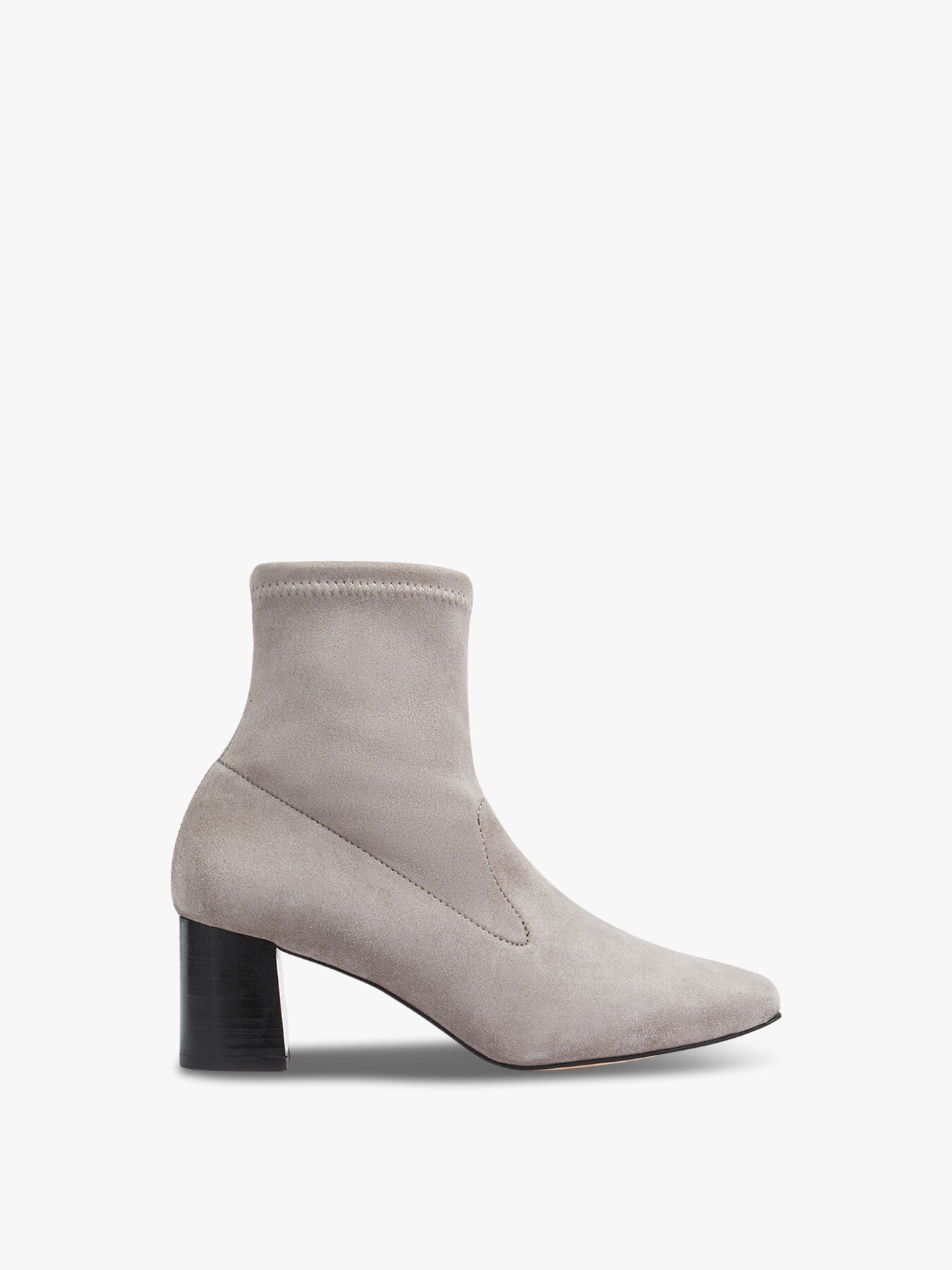 Amira Stretch Suede Ankle Boots