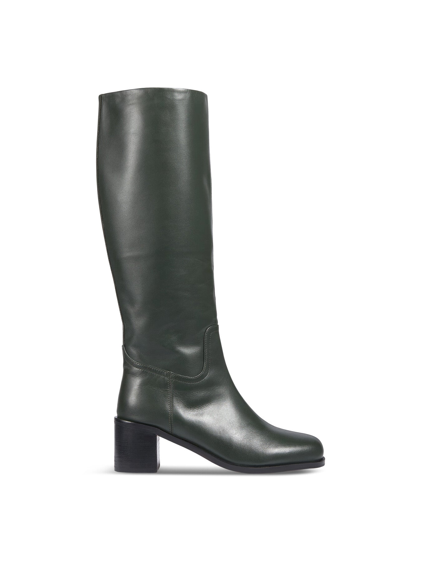 Claude Block Heel Rounded Square Toe