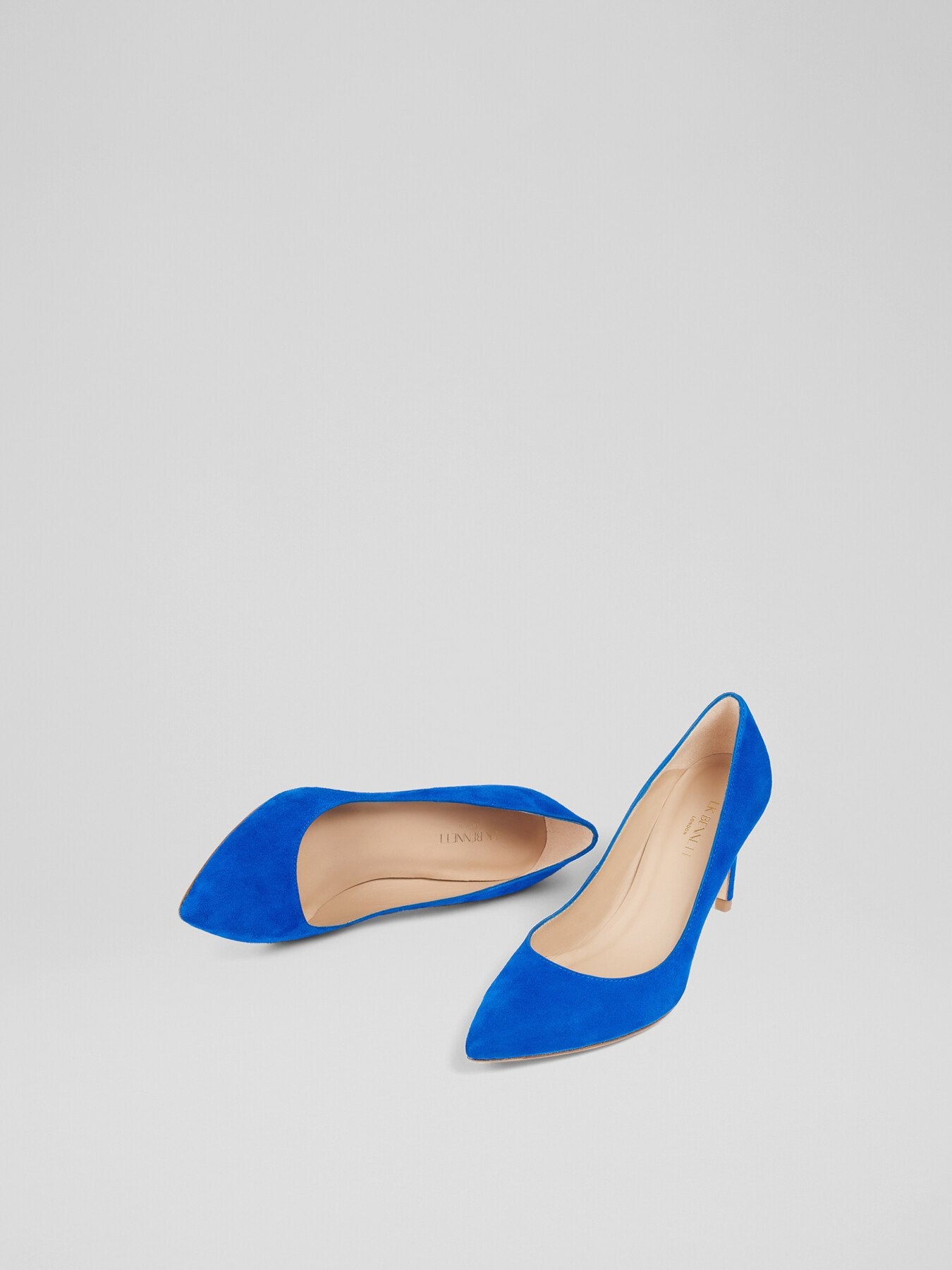Floret Suede Pointed Toe Courts