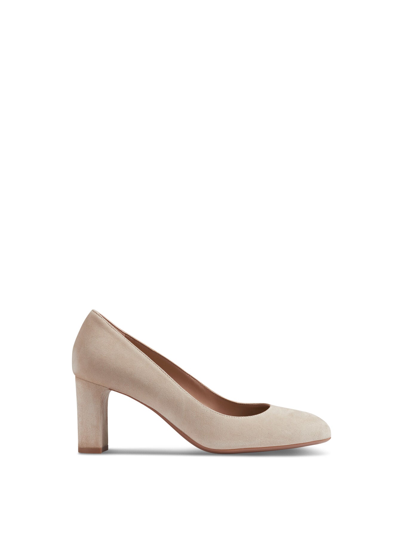 Winola Beige Suede Round Toe Courts