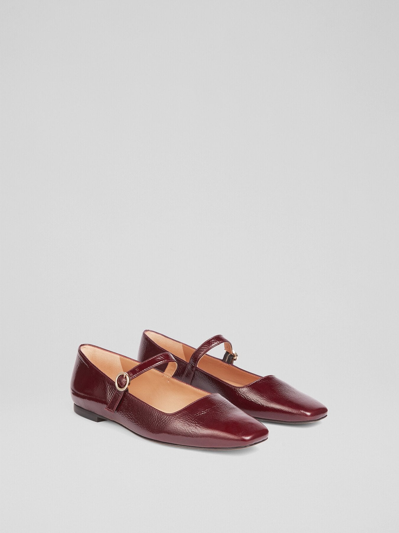 Willow Bordeaux Mary Jane Flats