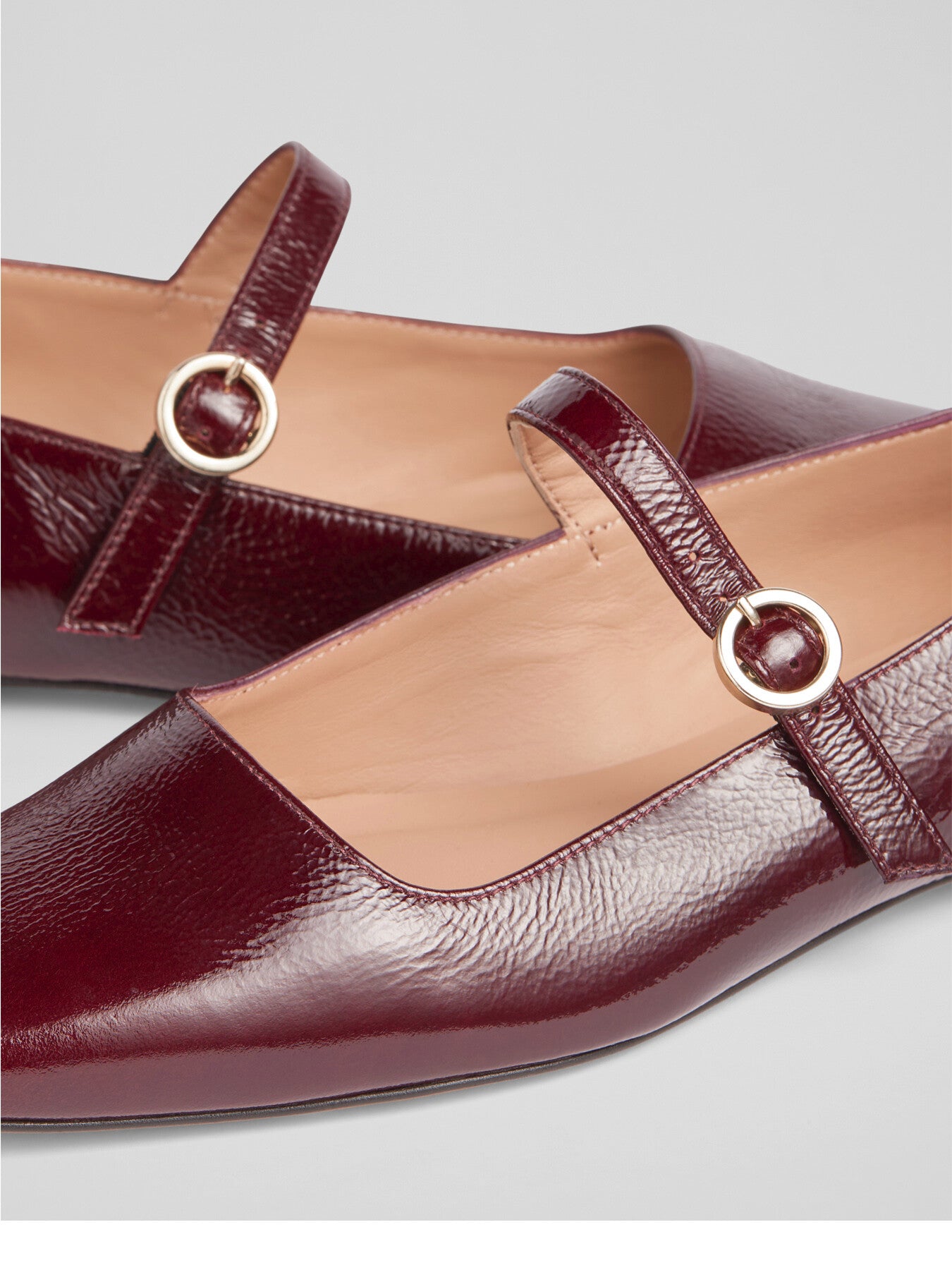 Willow Bordeaux Mary Jane Flats