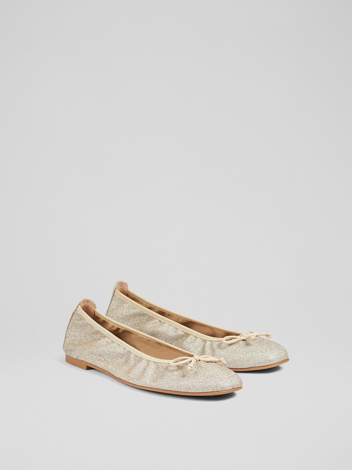 Trilly Glitter Ballerina Pumps