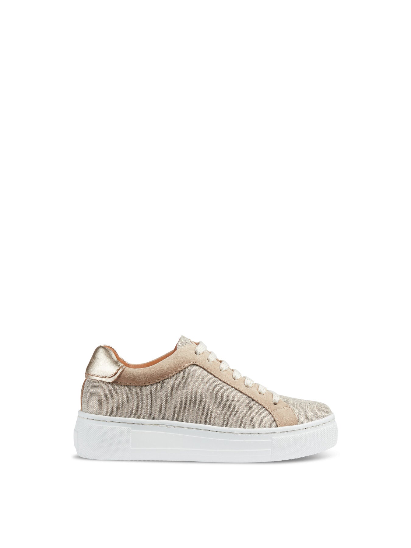 Sigture White Leather Trainers
