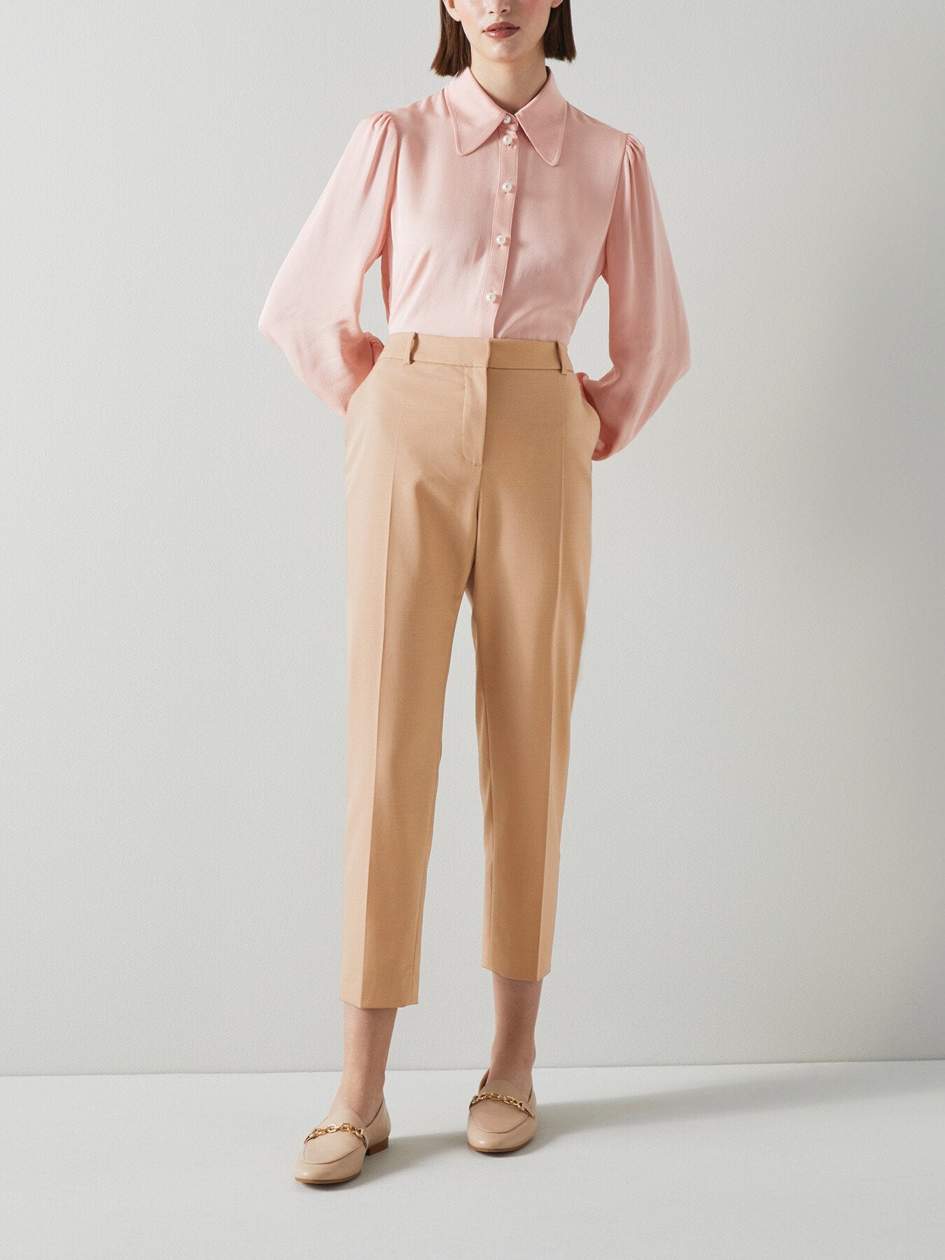 Mariner Camel Cigarette Trousers
