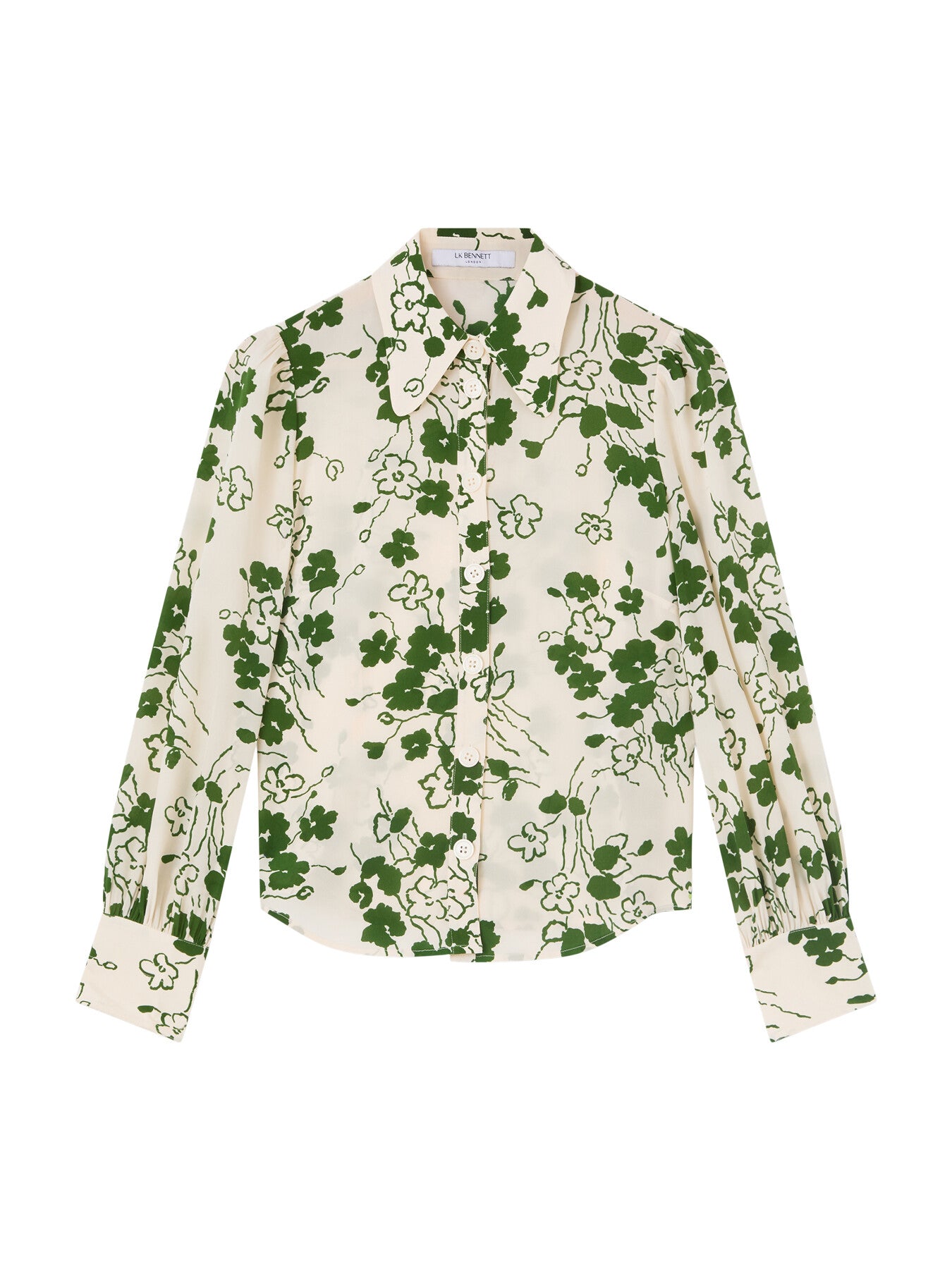 Sonya Birch & Treetop Silk Wildflower Print Blou