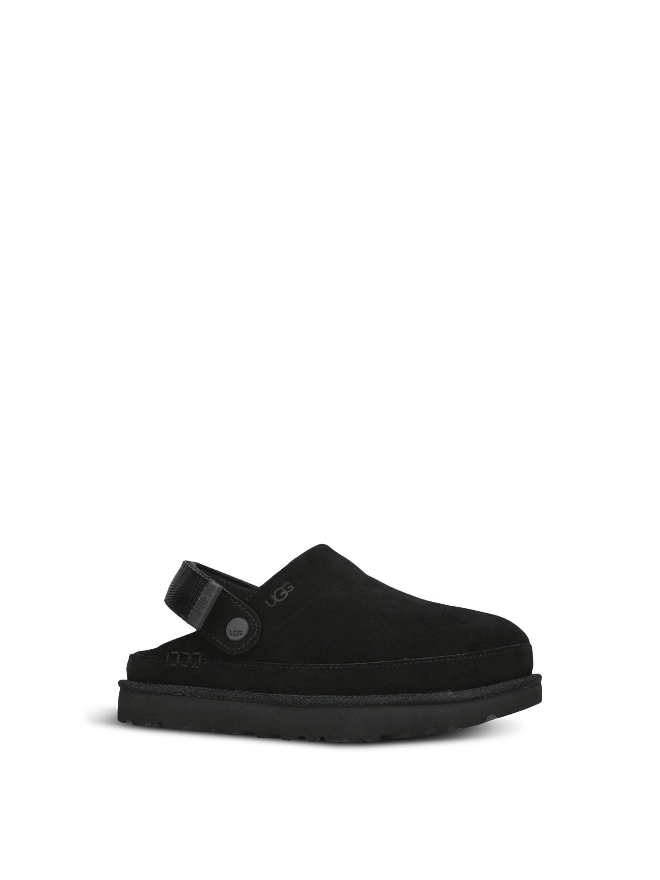 Goldenstar Suede Clogs Black