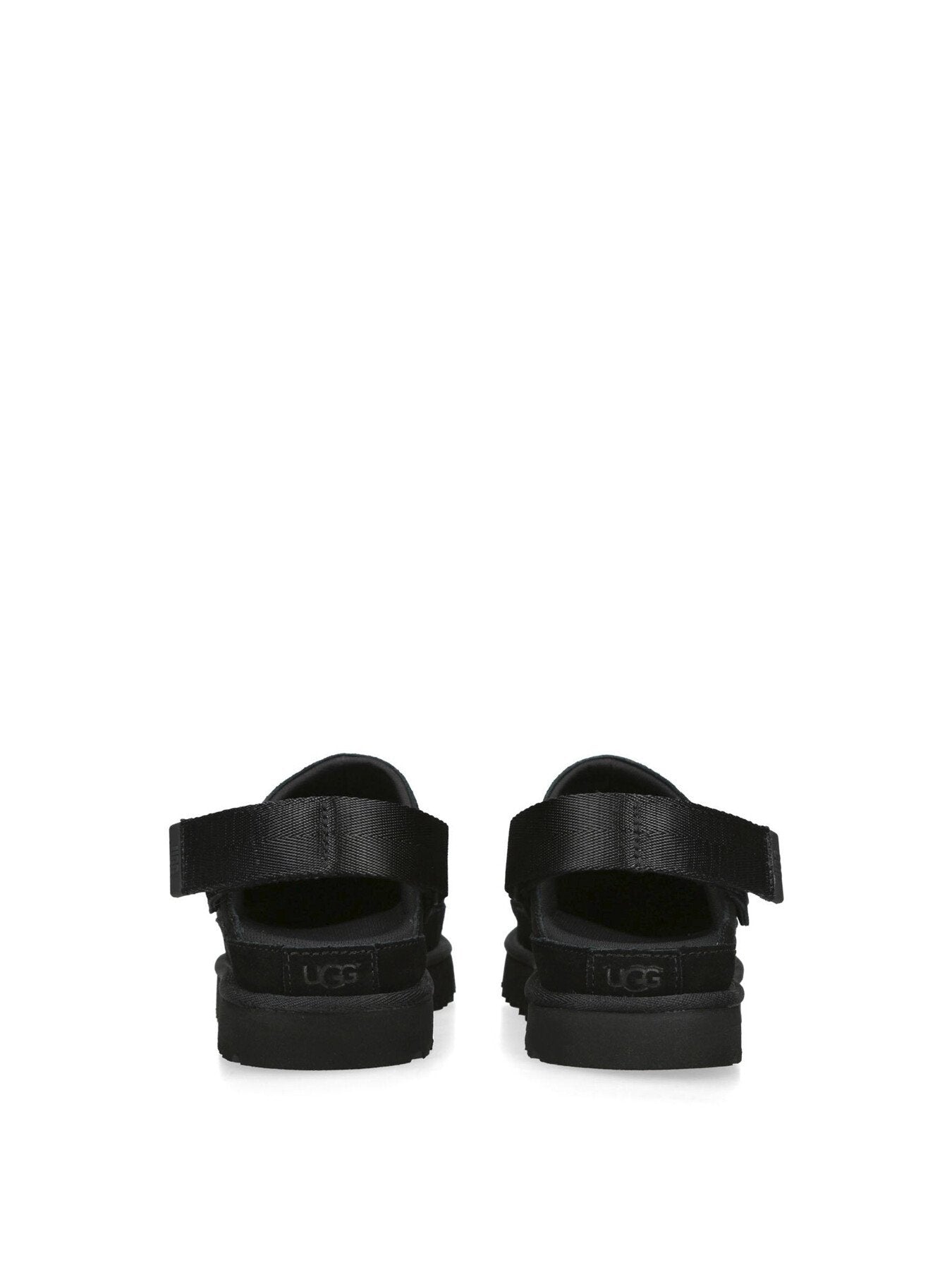Goldenstar Suede Clogs Black