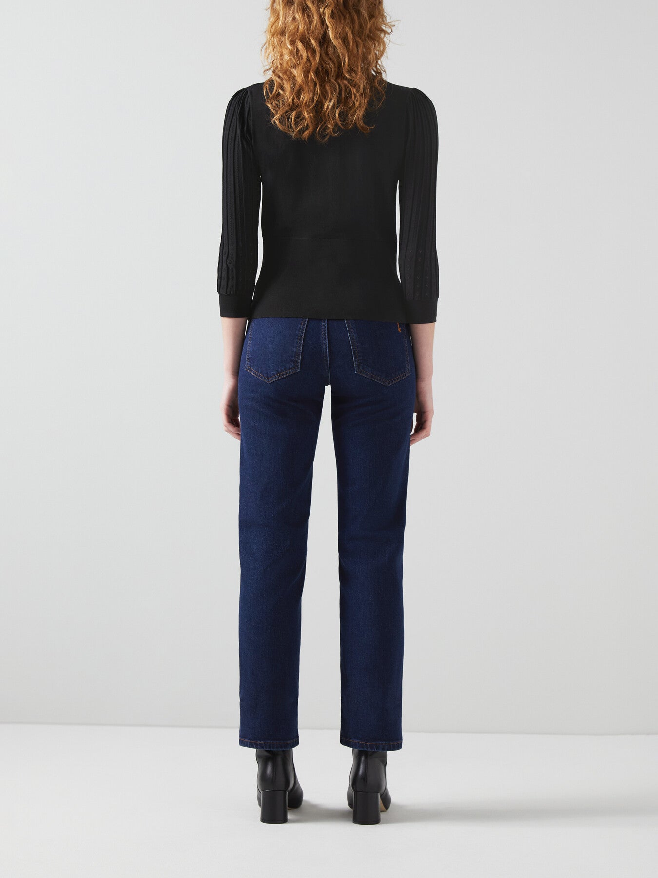 Freida Pointelle Knit Top