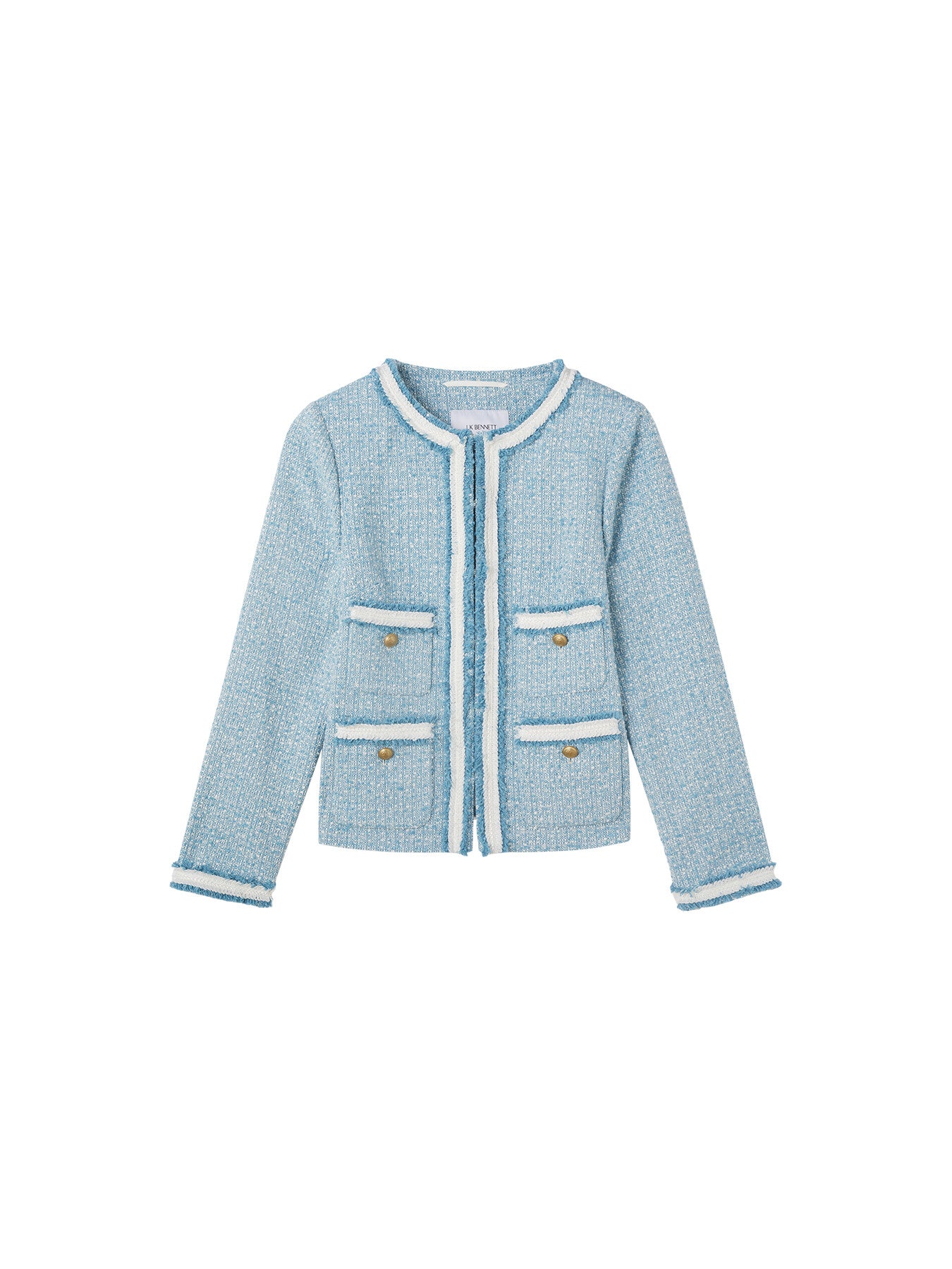 Charlie Italian Recycled Cotton Blend Tweed Jacket