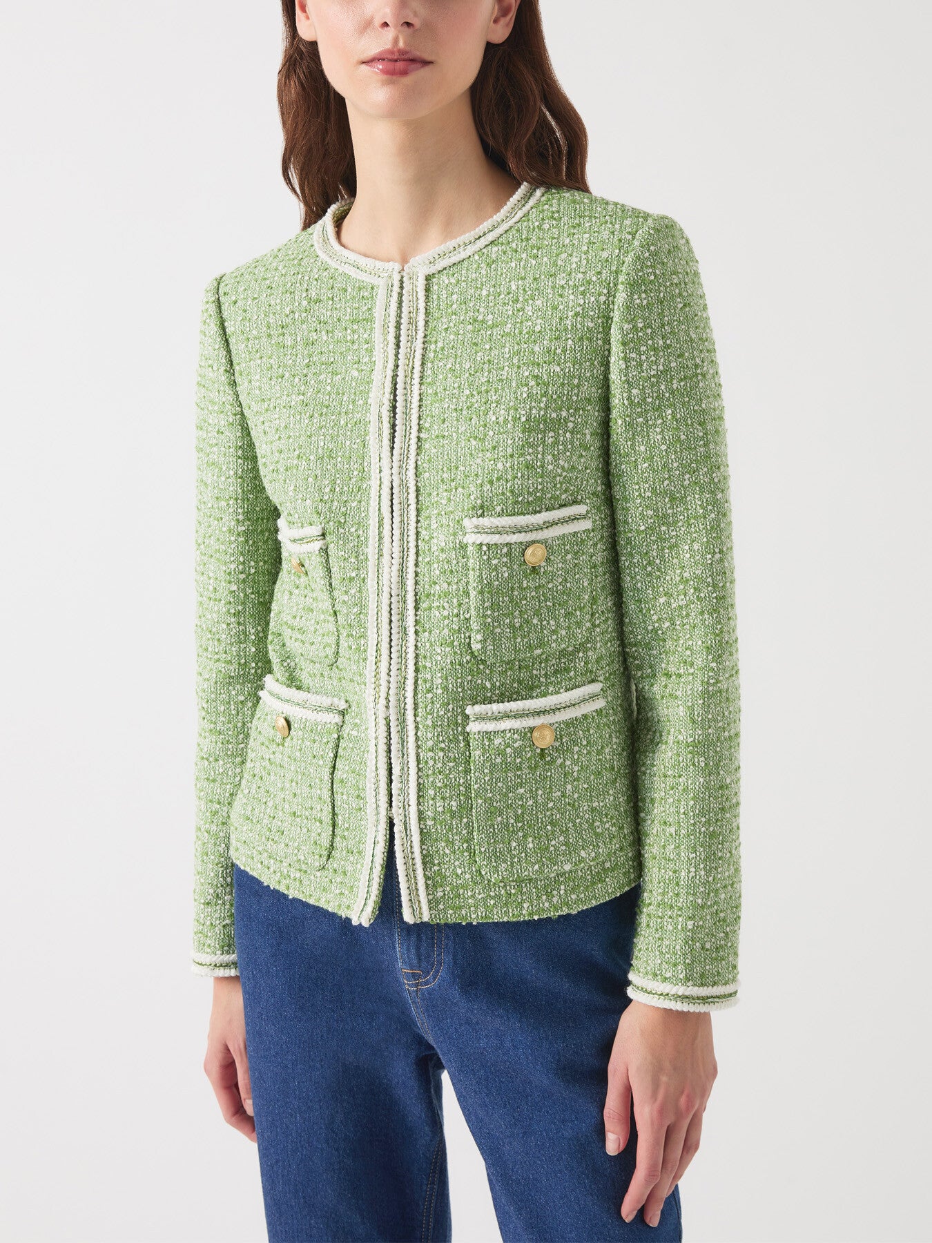Charlie Treetop & Birch Cotton Blend Tweed And T