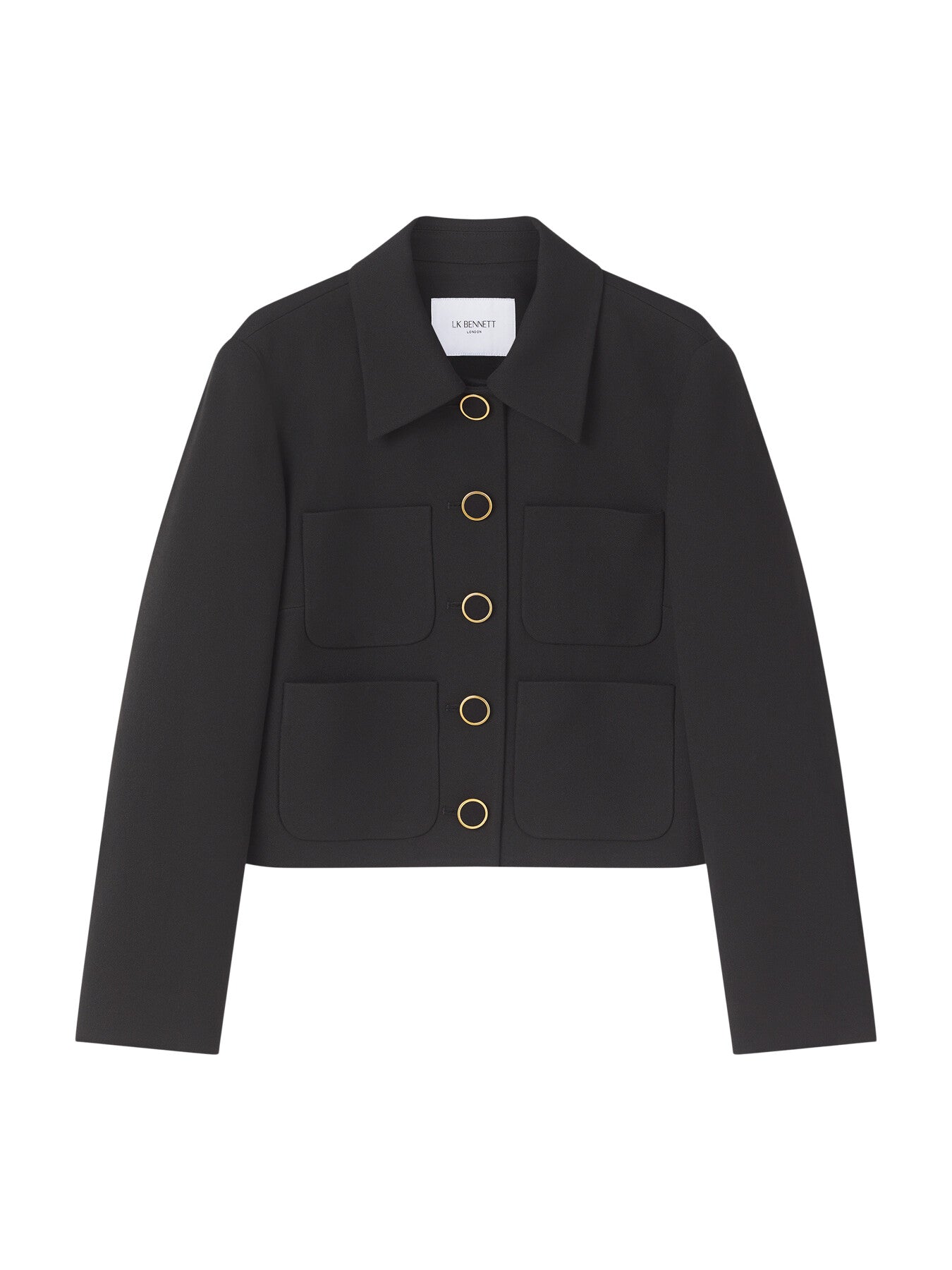 Halina Jacket With Gold Buttons