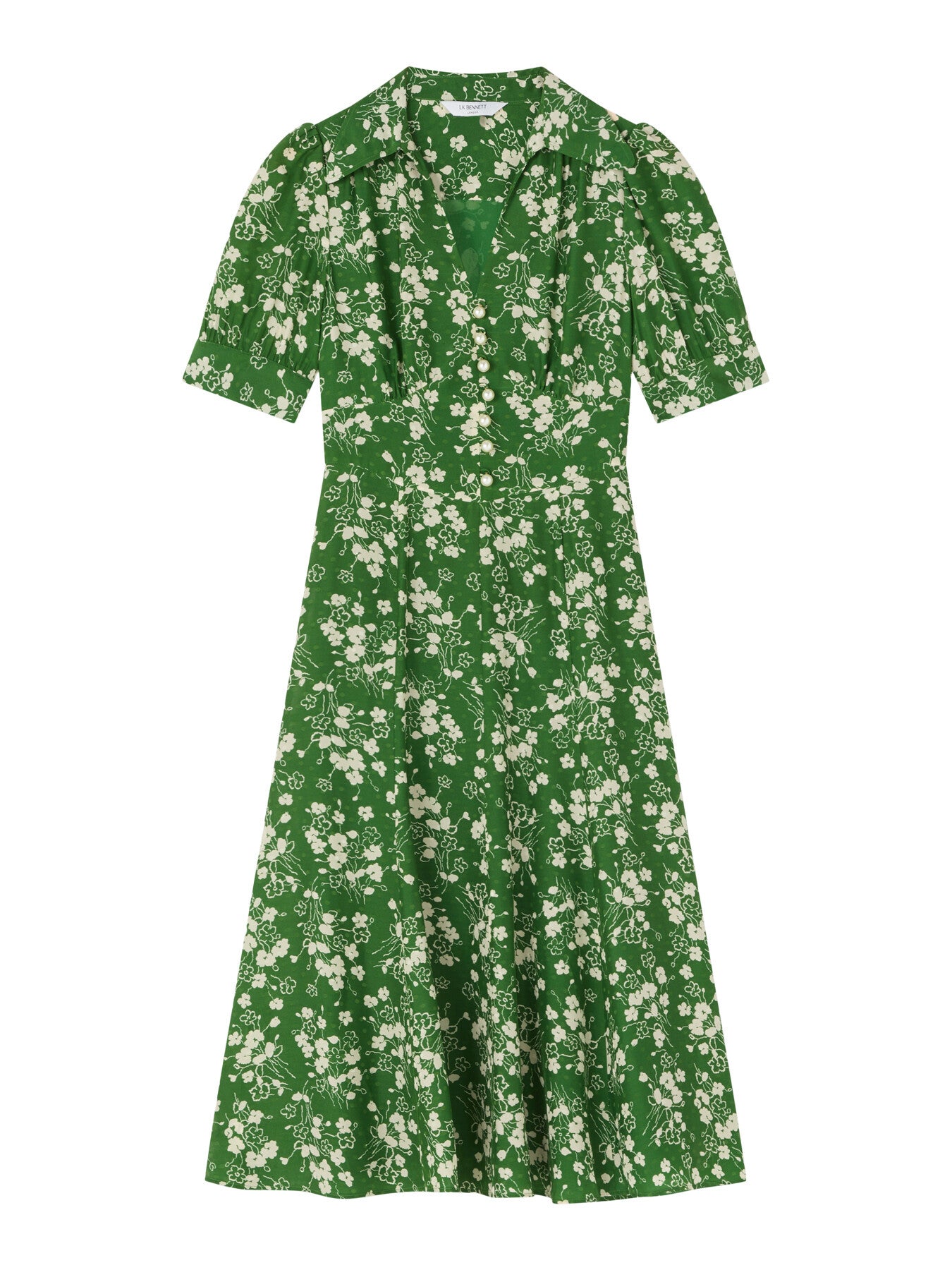 Sophie Treetop & Birch Wildflower Print Jacquard