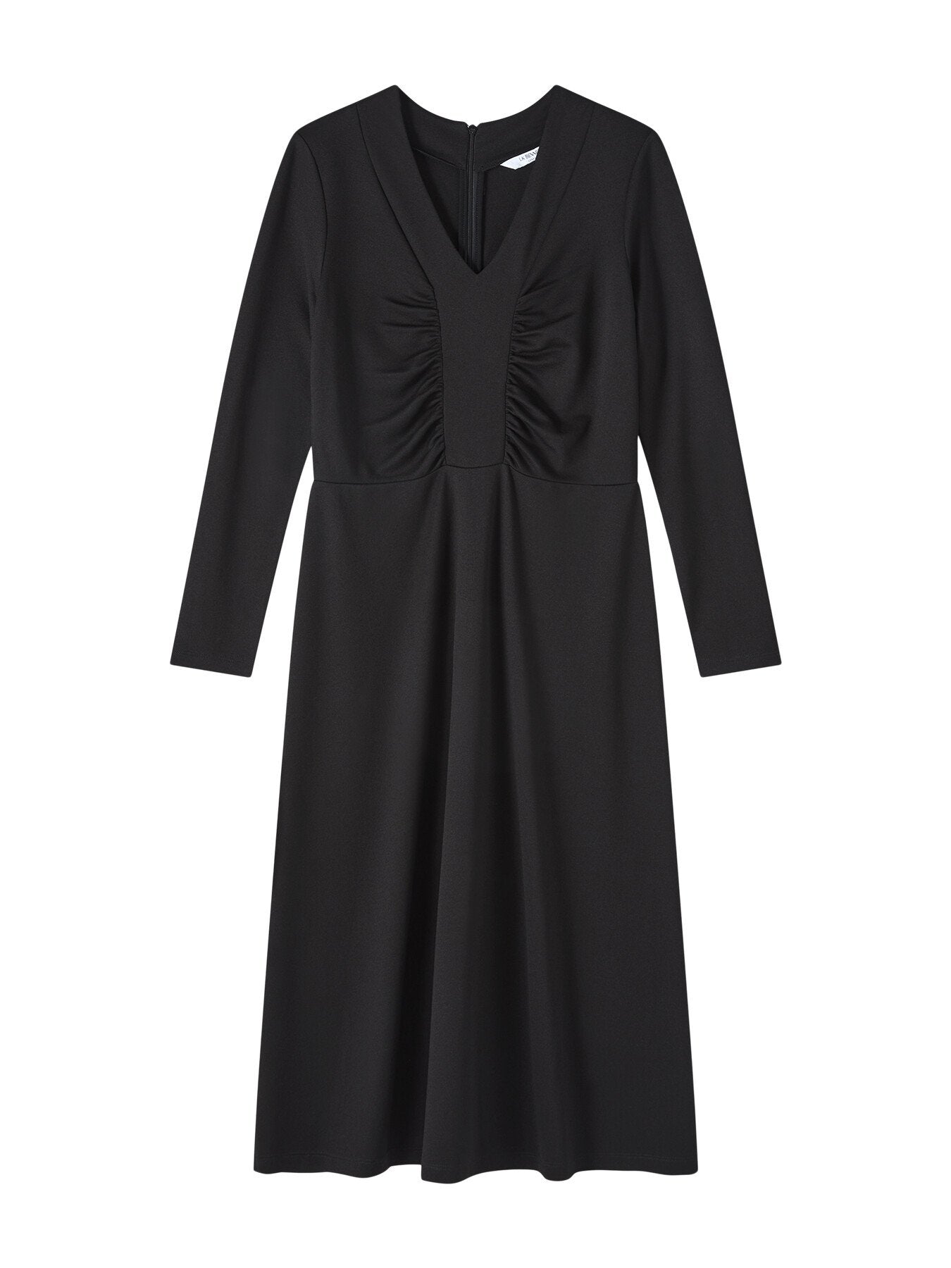 Lacey Gathered Bust Midi Dress