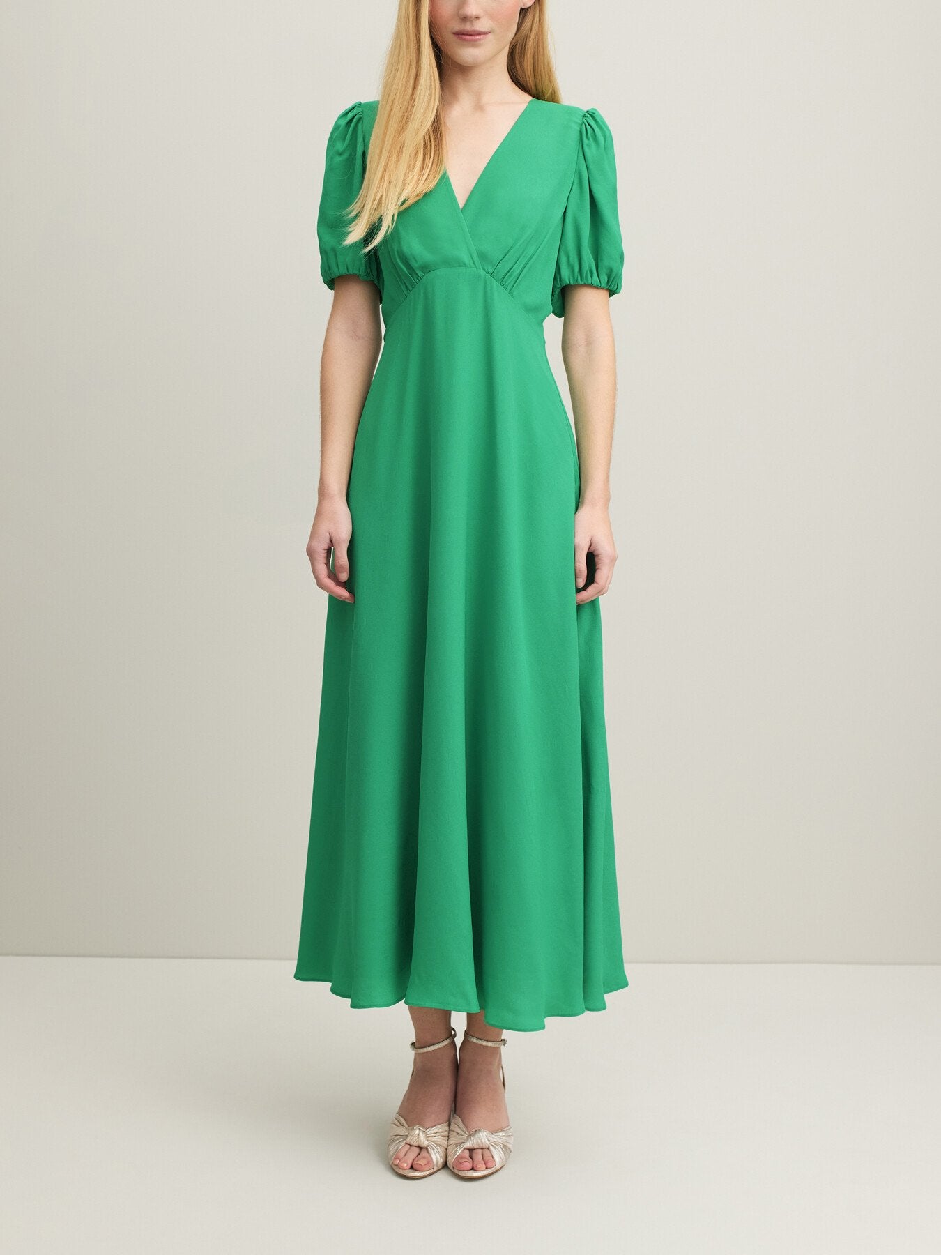 Hermia Crepe Maxi Dress