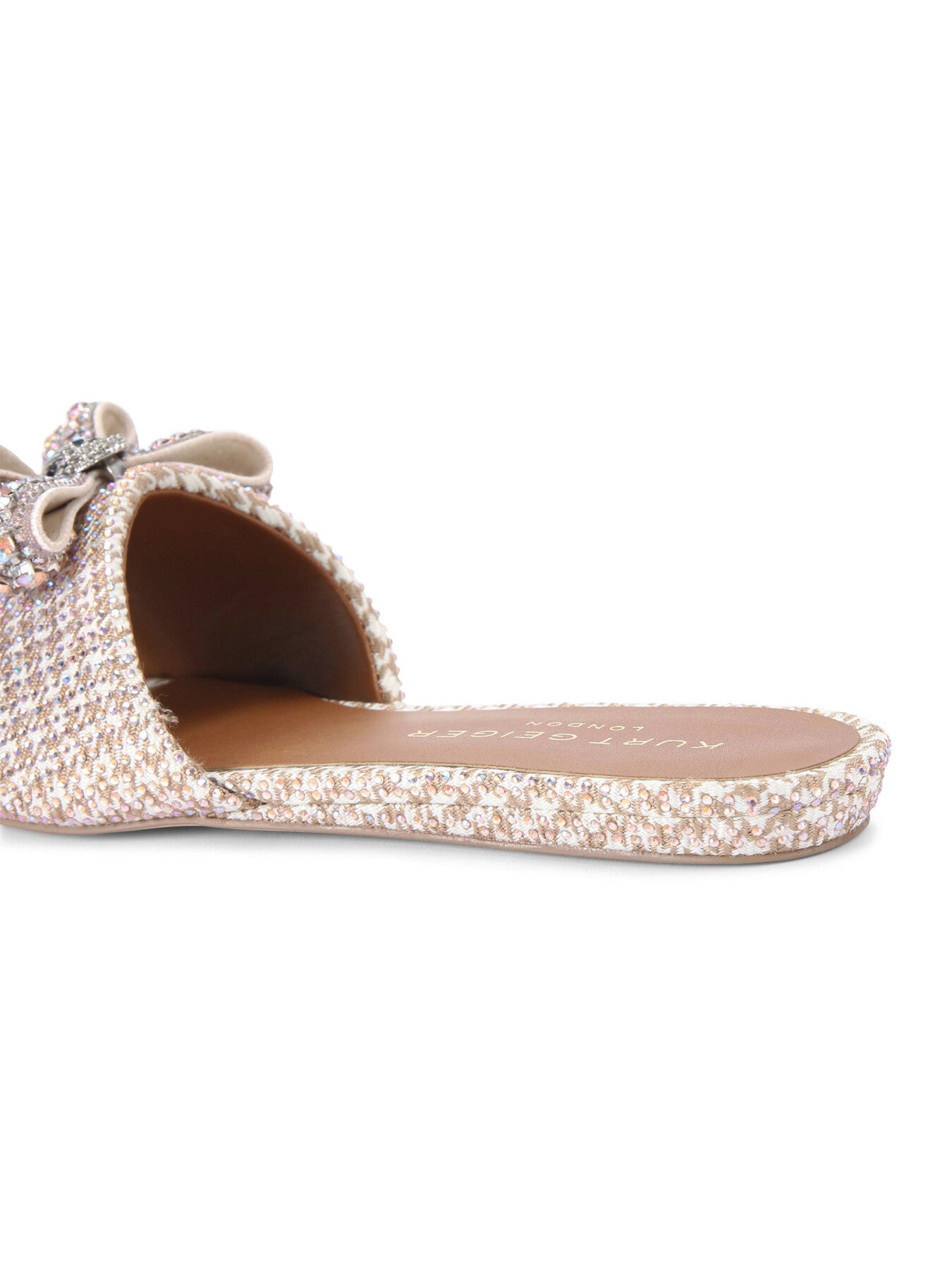 KENSINGTON BOW FLAT SANDAL