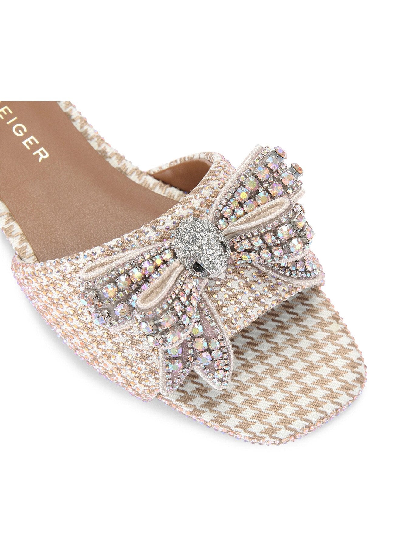 KENSINGTON BOW FLAT SANDAL