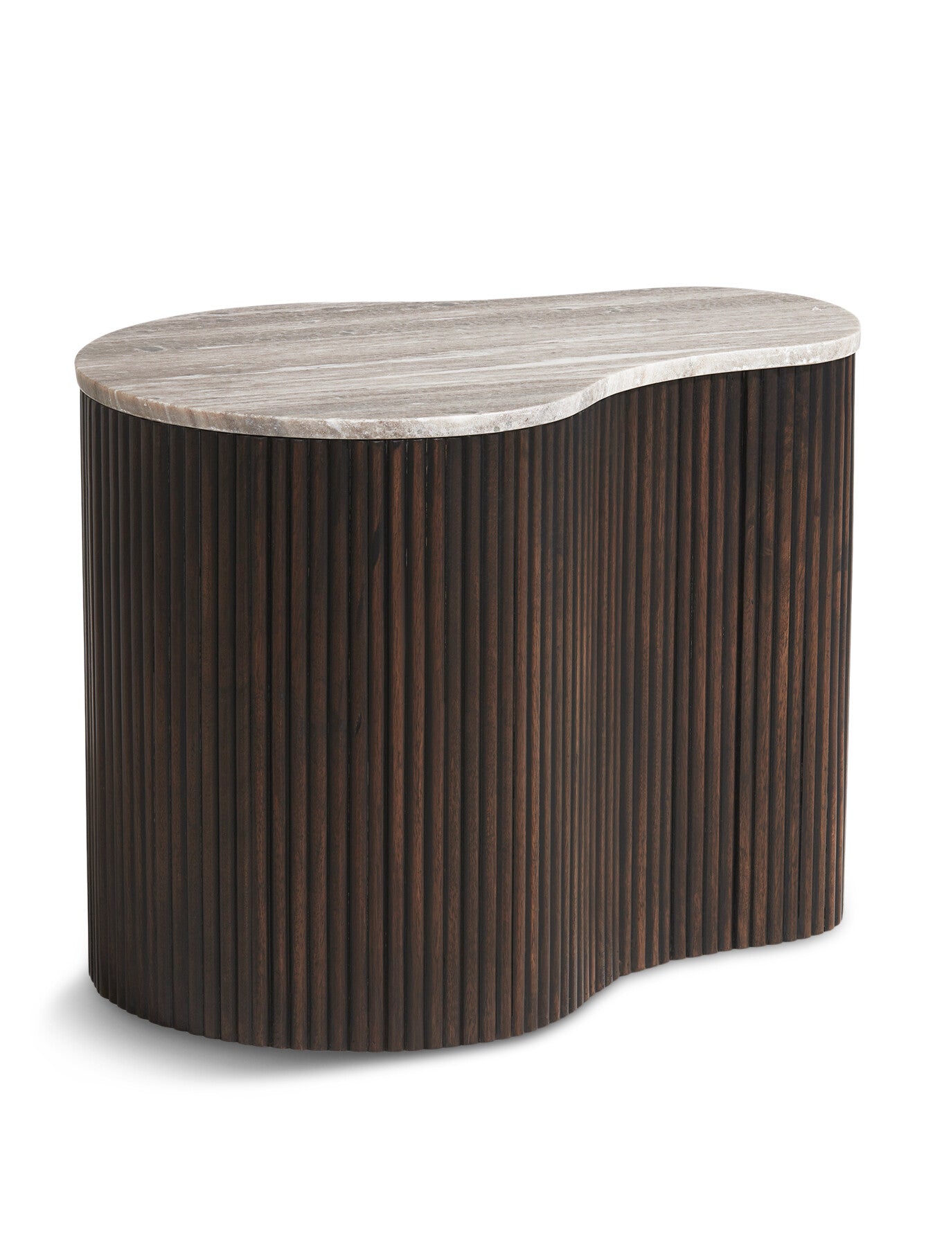 Odin Mango Wood and Marble Medium Coffee Table
