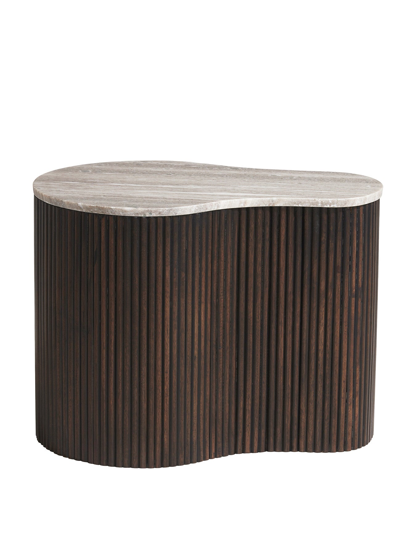 Odin Mango Wood and Marble Medium Coffee Table