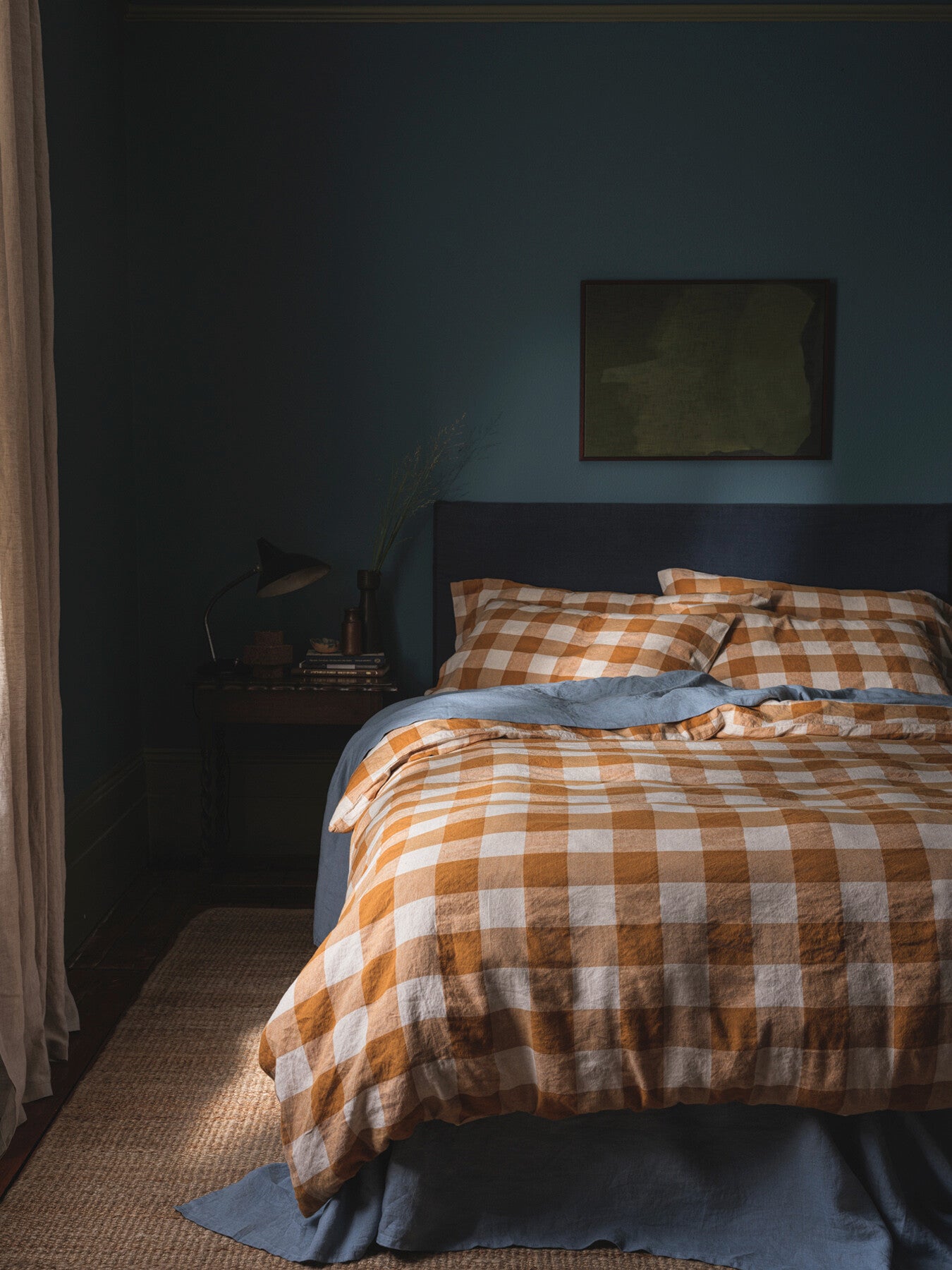 Emsworth Check Linen Blend Duvet Cover