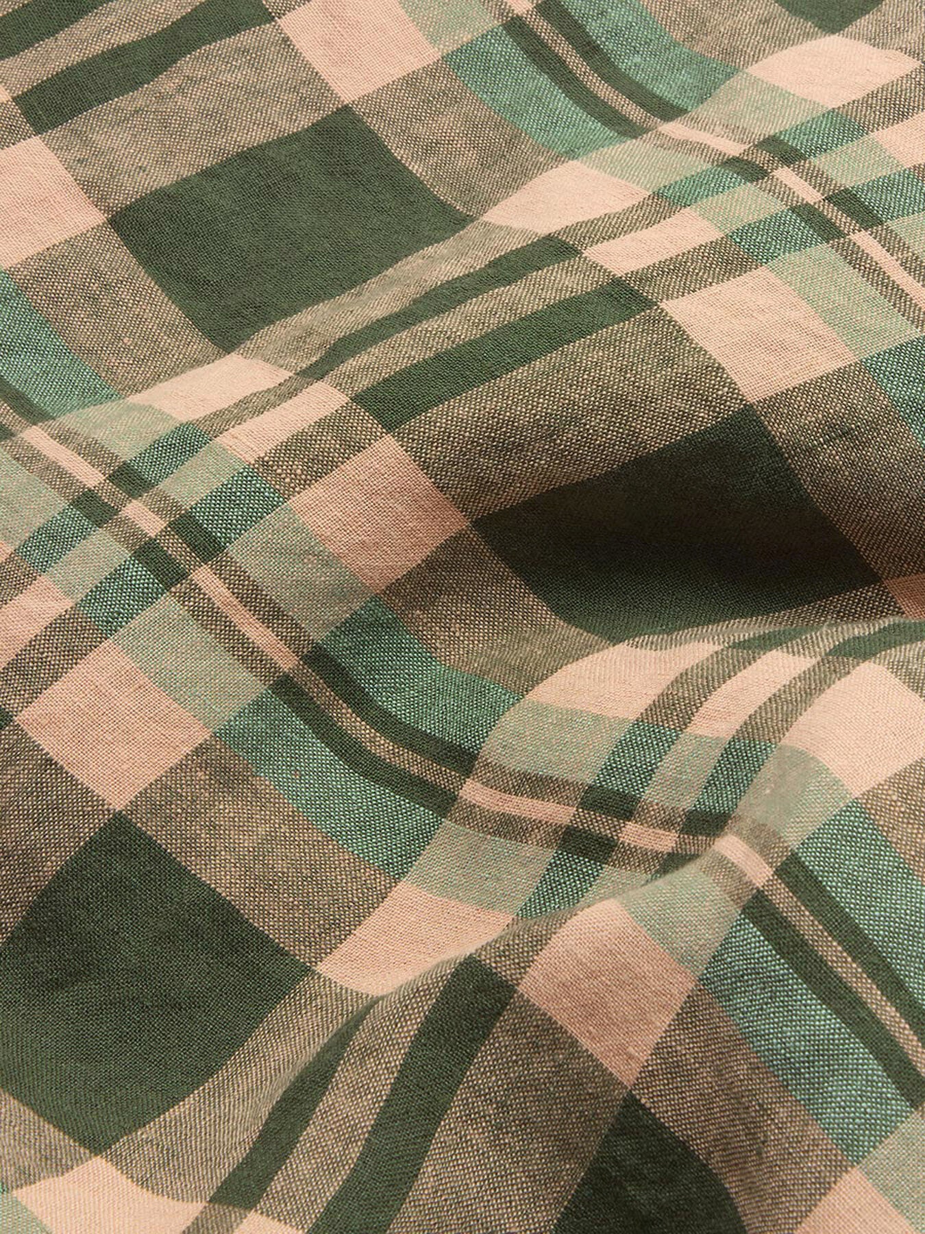 Dallington Plaid Linen Blend Duvet Cover
