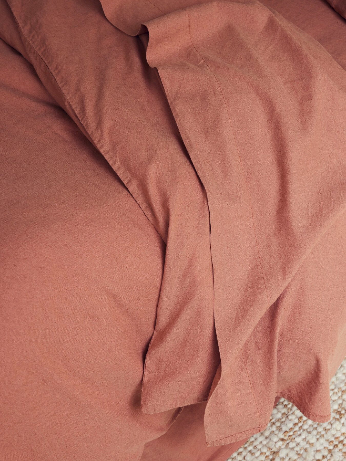 Plain Linen Blend Flat Sheet