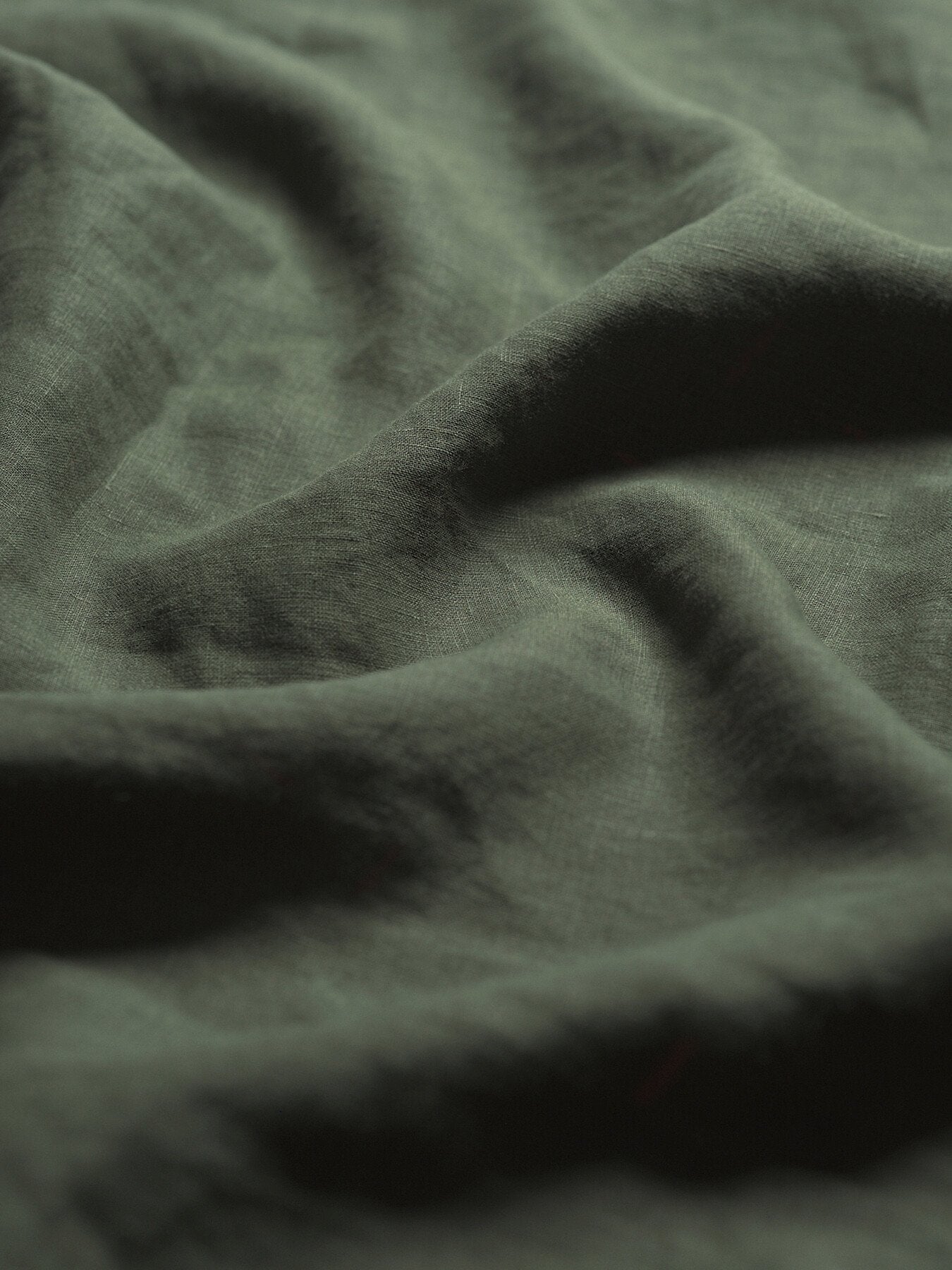 Plain Linen Blend Pillowcase Pair