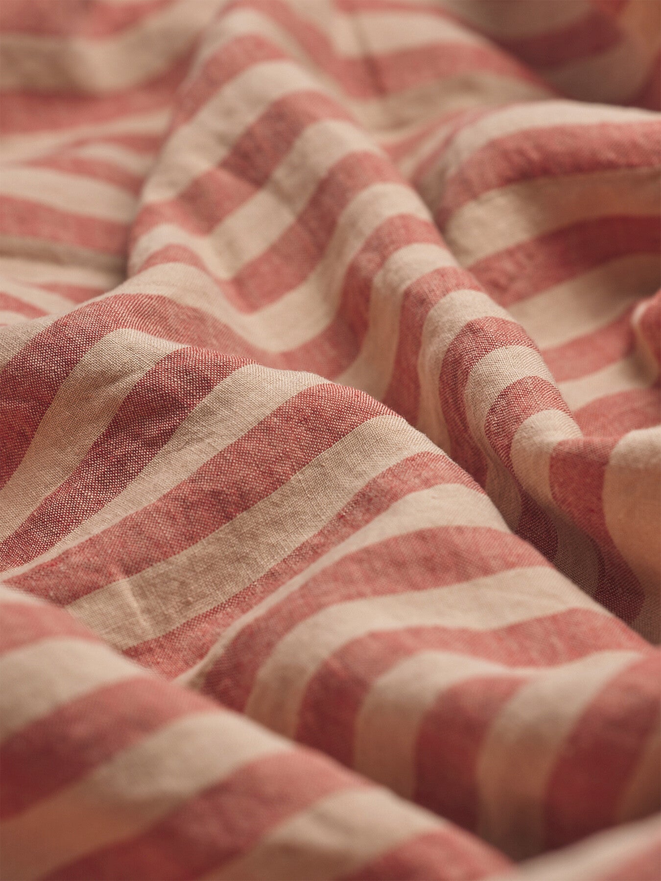 Pembroke Stripe Linen Blend Fitted Sheet