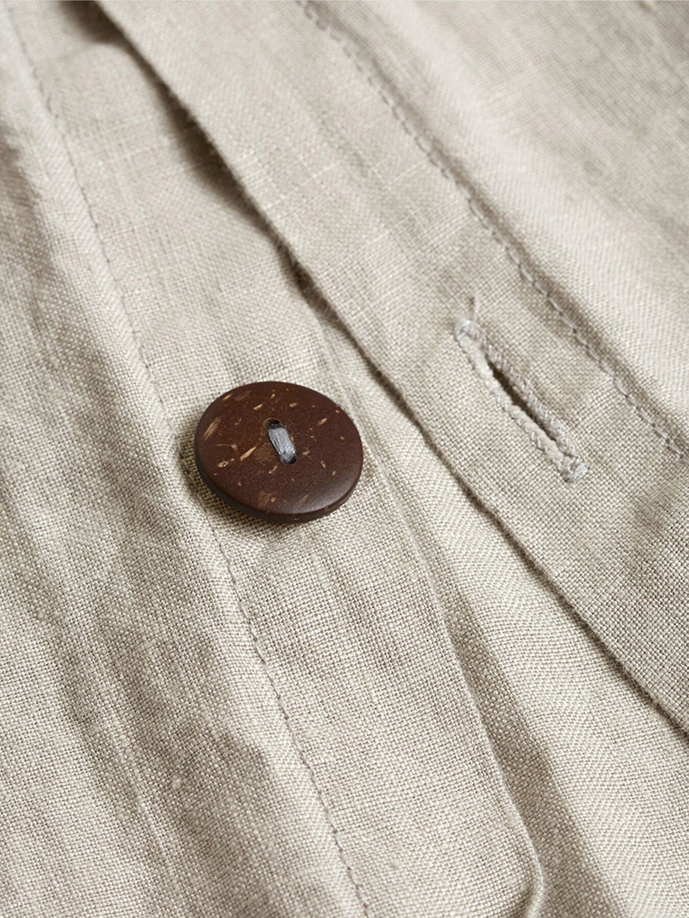 Plain Linen Duvet Cover
