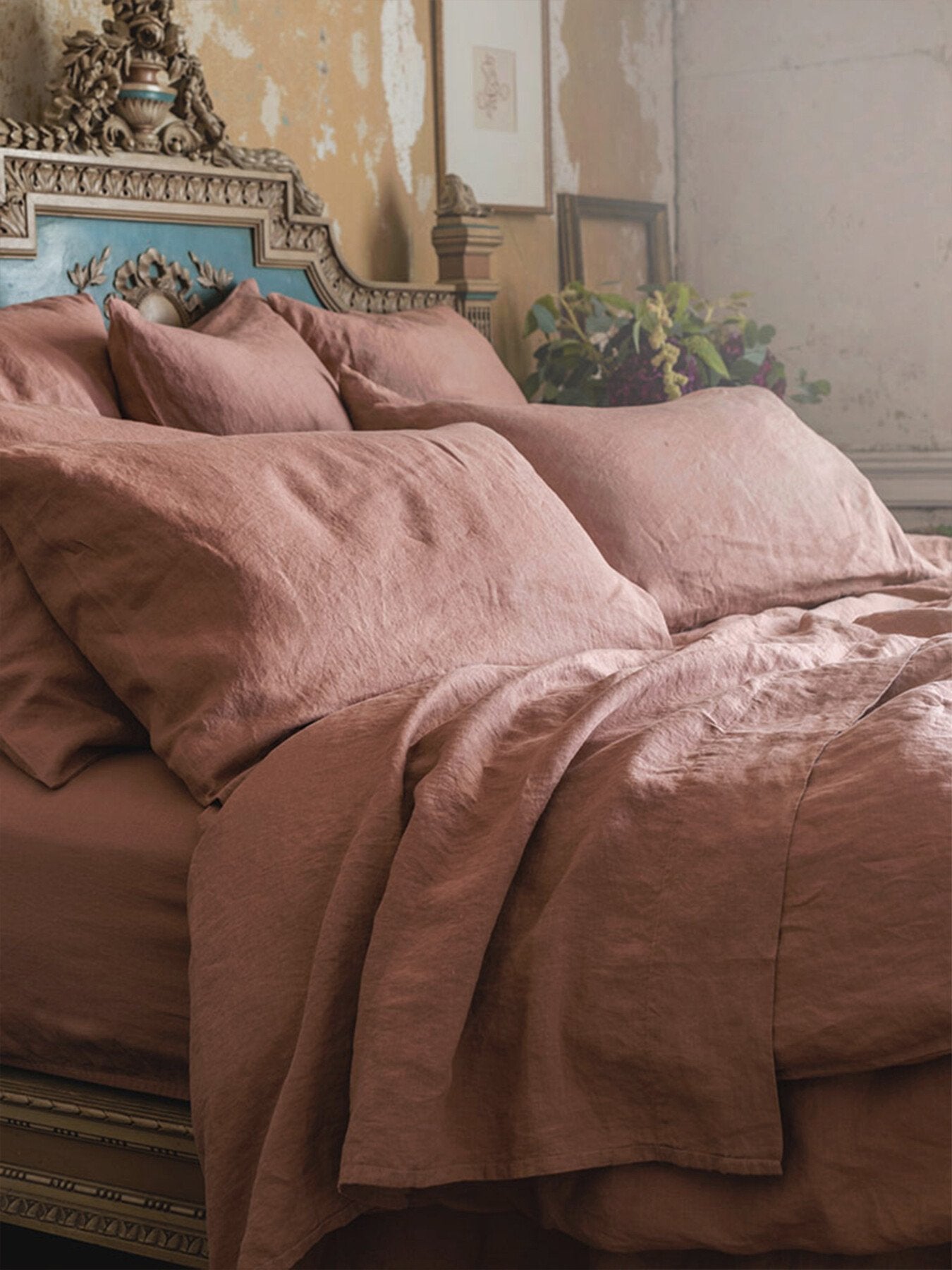 Plain Linen Flat Sheet